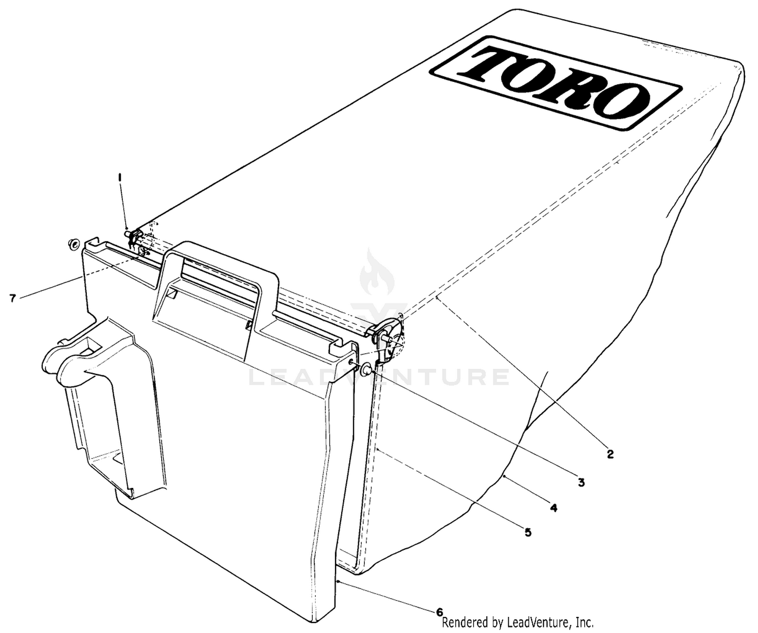 Grass Bag Assembly No. 11-4949