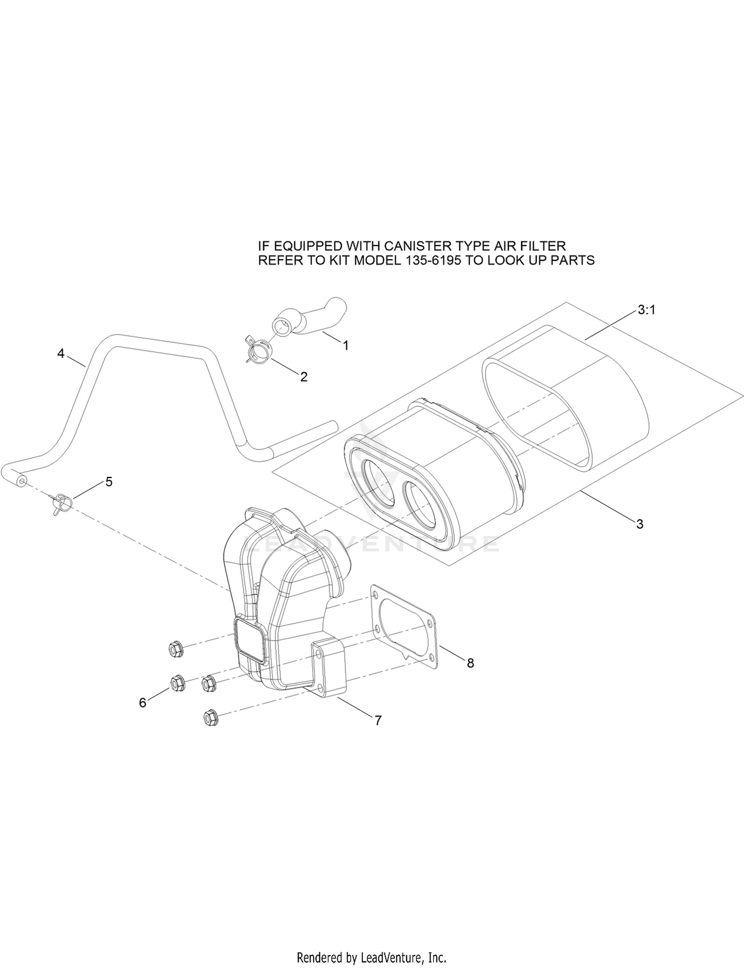 Air Intake and Filtration Assembly