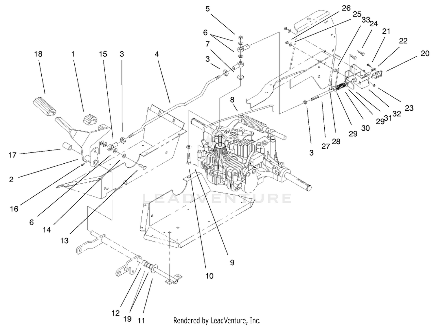 Hydro Controls Assembly