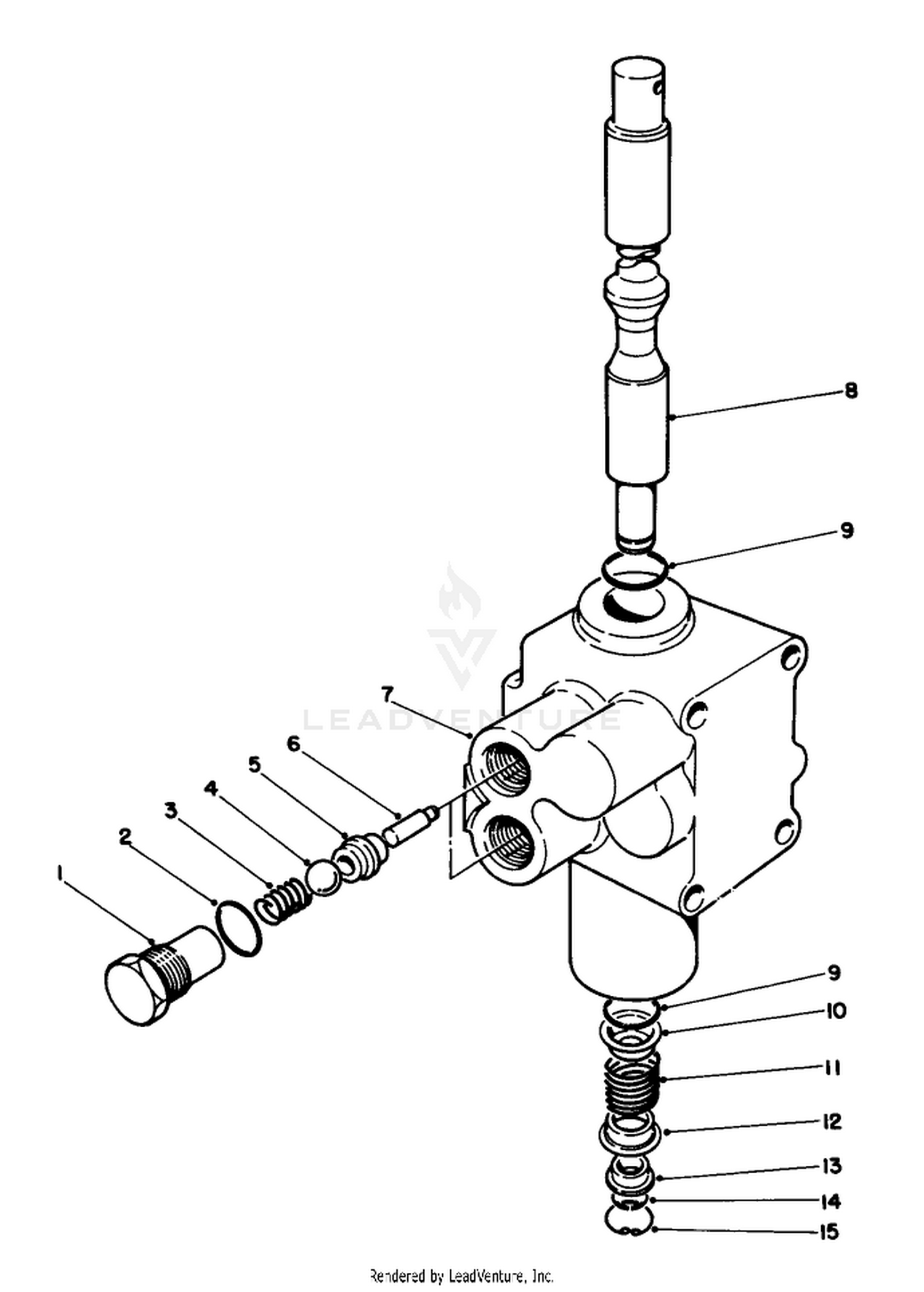 Control Valve Assembly No. 43-1710