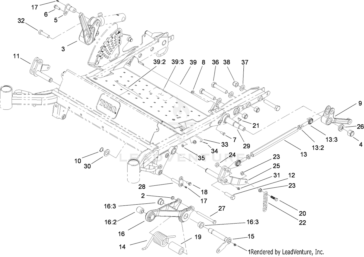 Deck Linkage Assembly