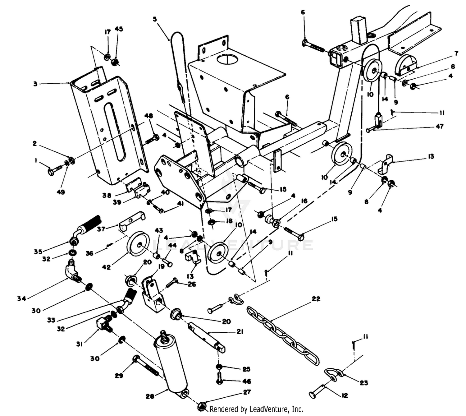 Cutting Unit Lift Assembly