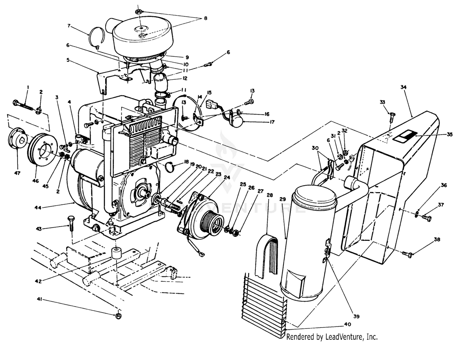 Engine  Clutch Assembly