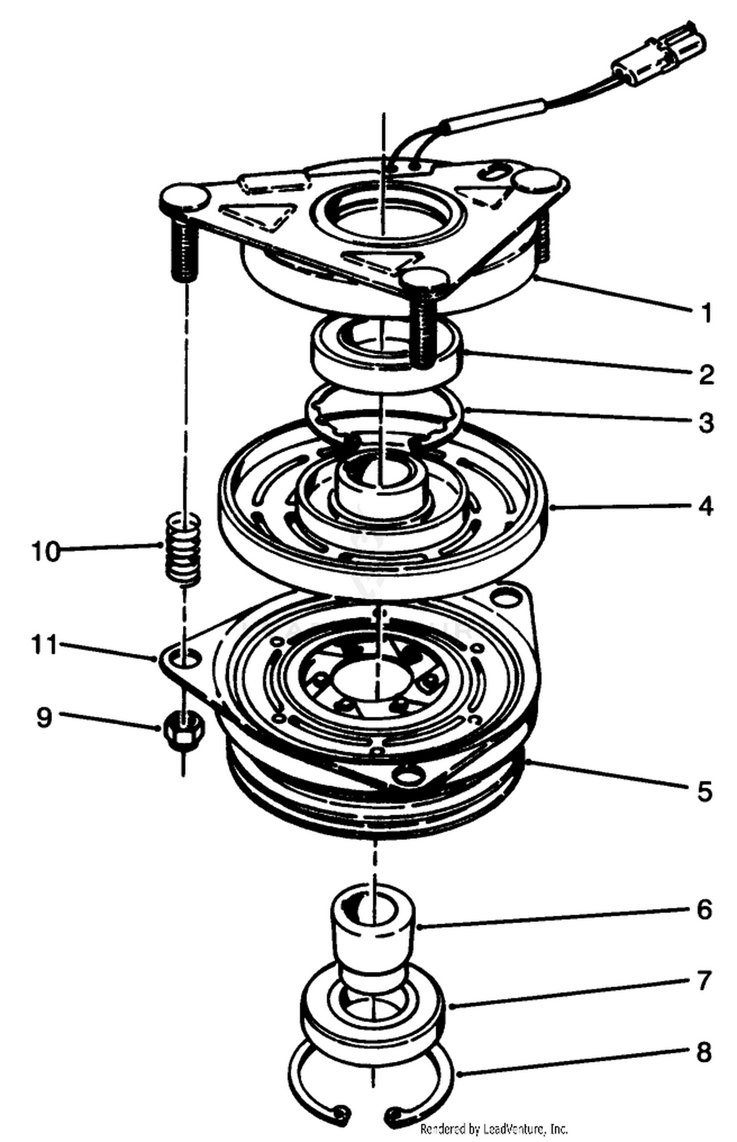 Clutch Assembly No. 86-1710