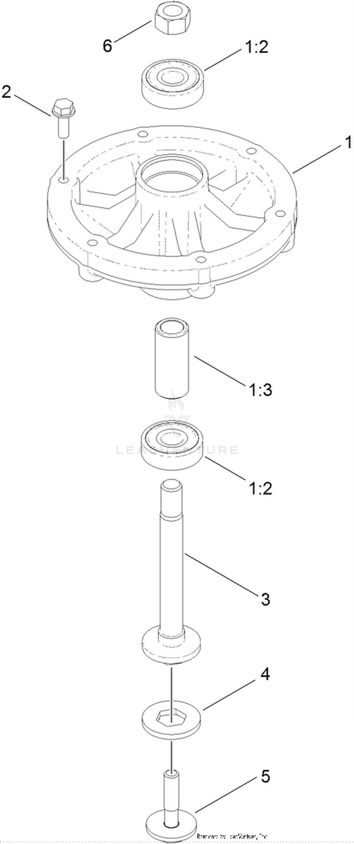 Cutter Housing Assembly No. 116-5138