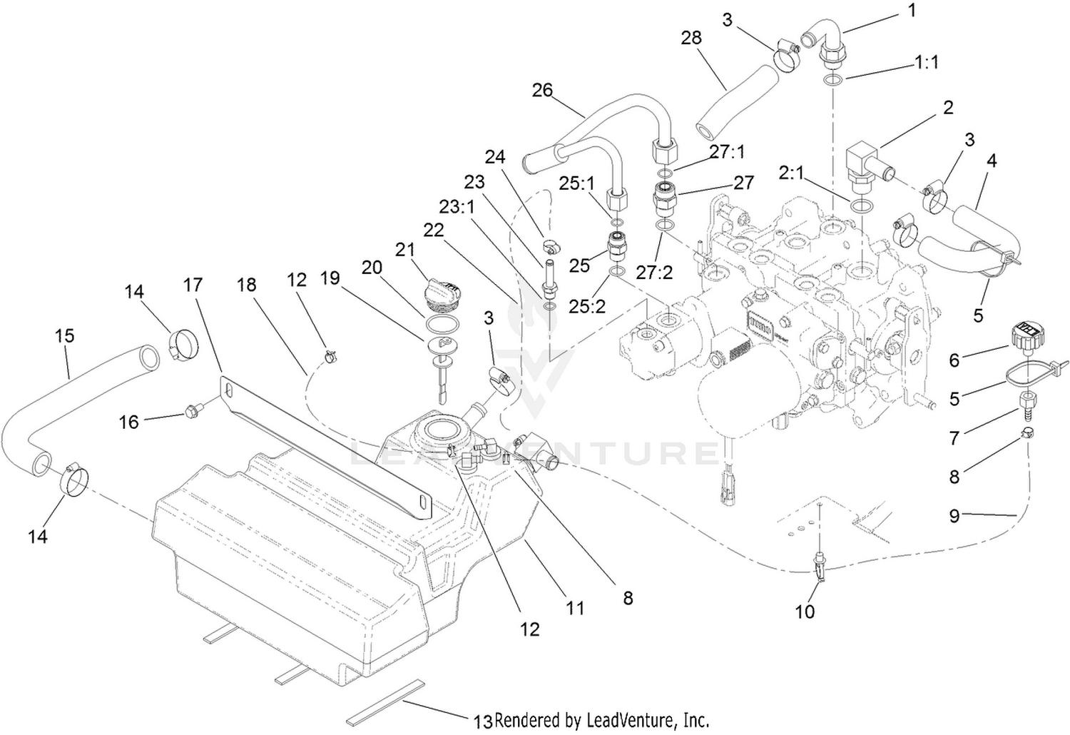 Hydraulic Reservoir Assembly