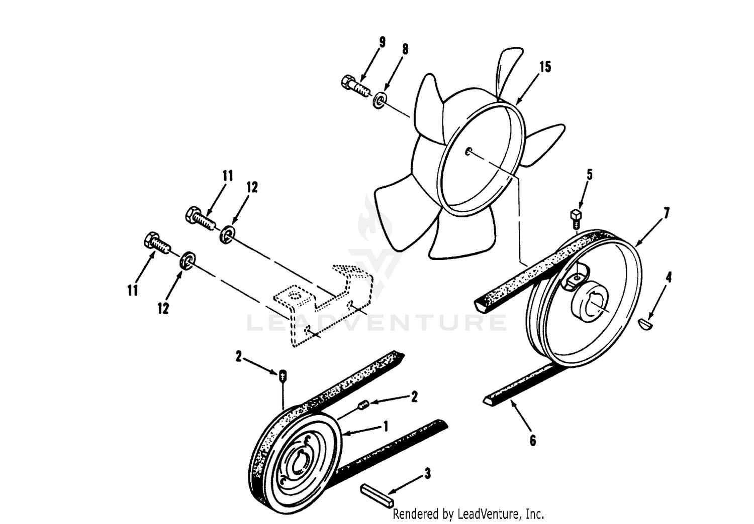 Drive Belt And Pulleys