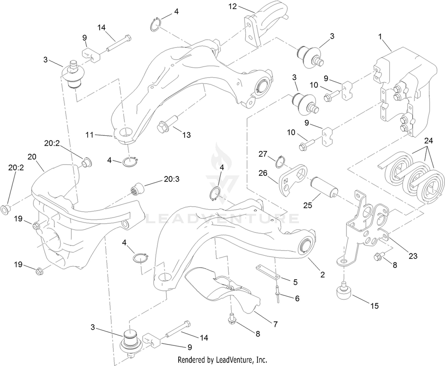 Suspension A-Arm Assembly