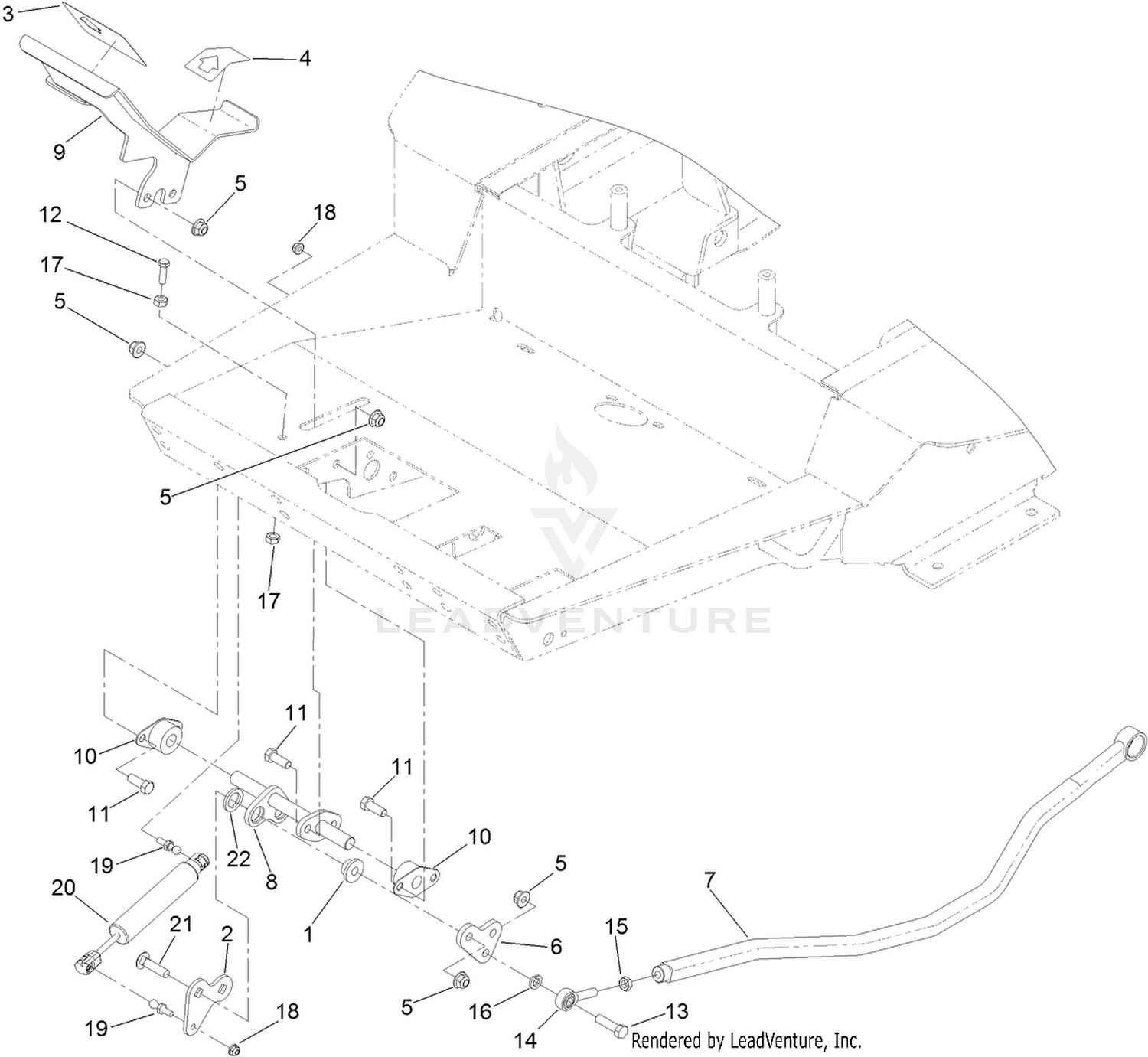 Traction Pedal Assembly