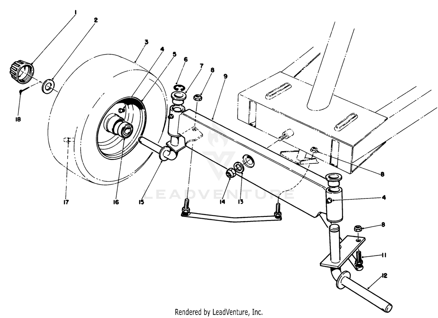 Front Axle Assembly