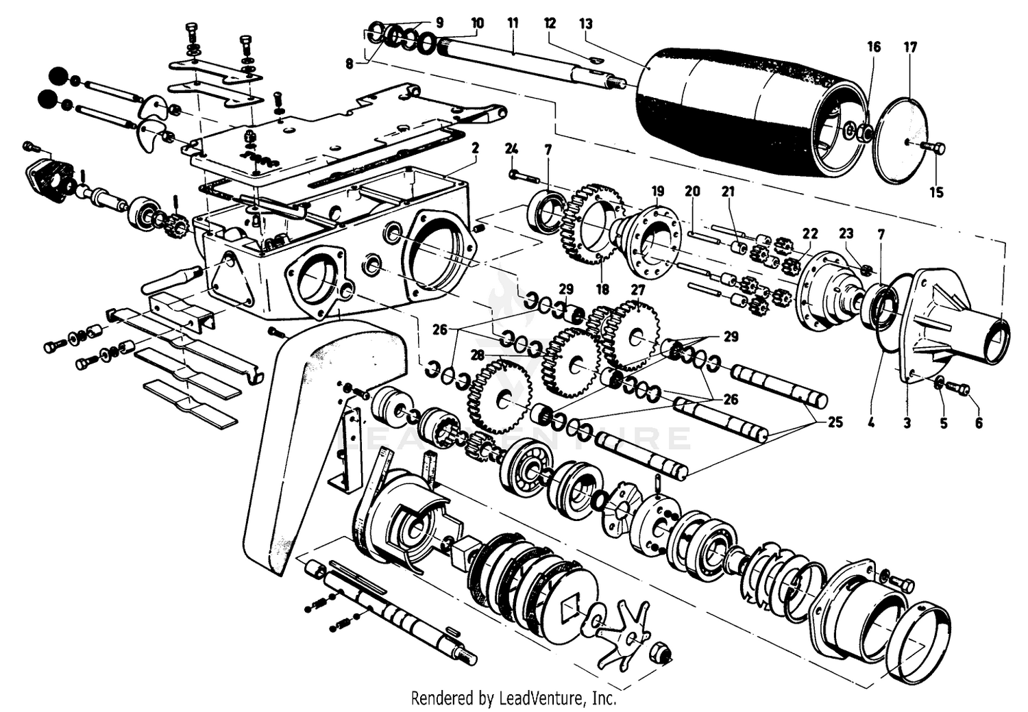 Transmission Case Assembly