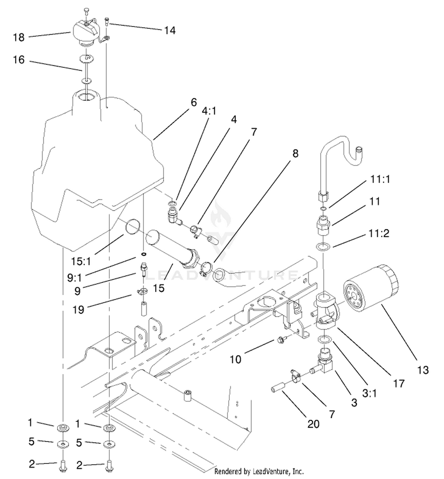 Hydraulic Tank Assembly