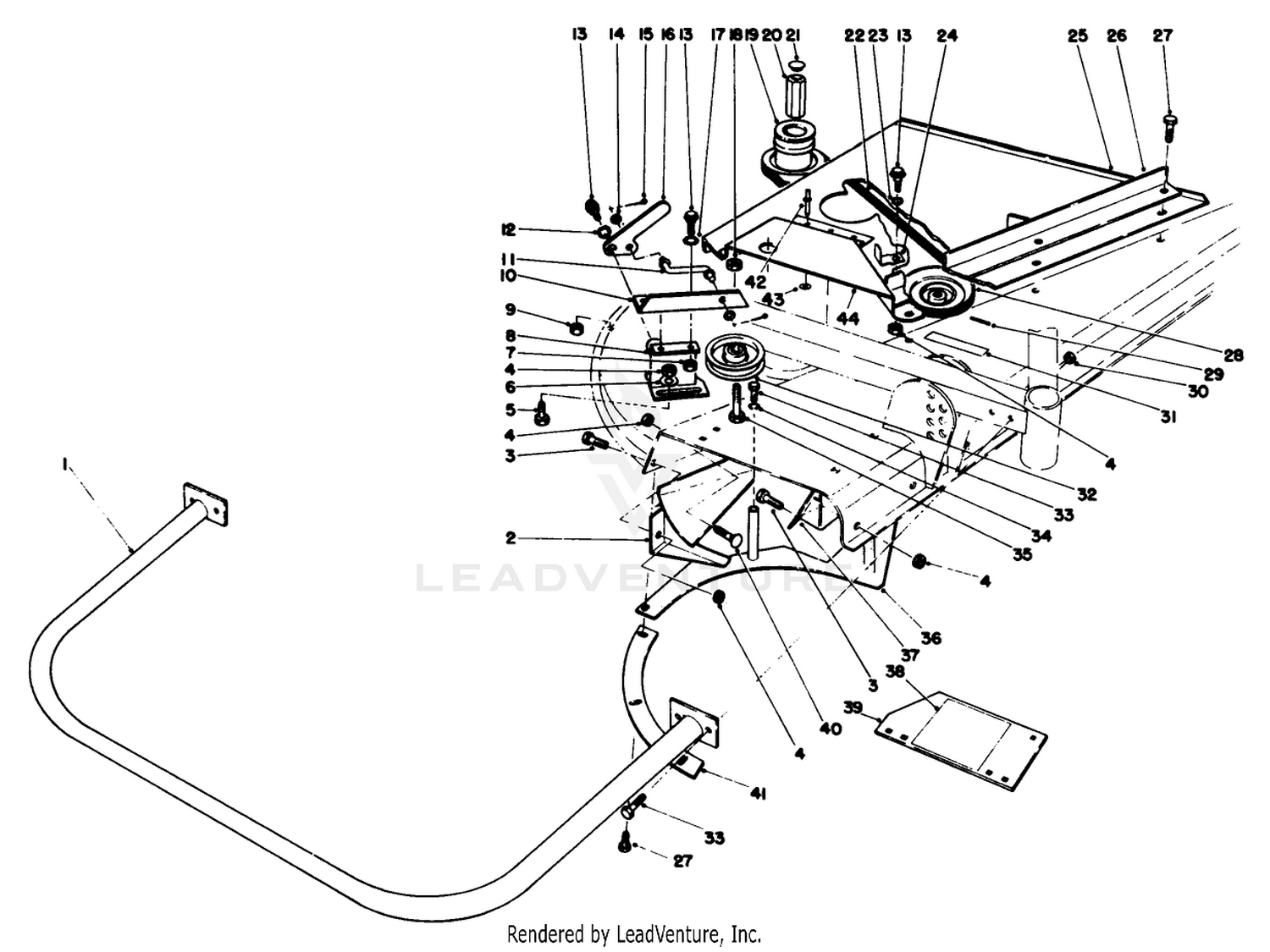 Grass Collector Model 30561 (optional)(continued) Used On Units With Serial No. 90001 Thru 90200
