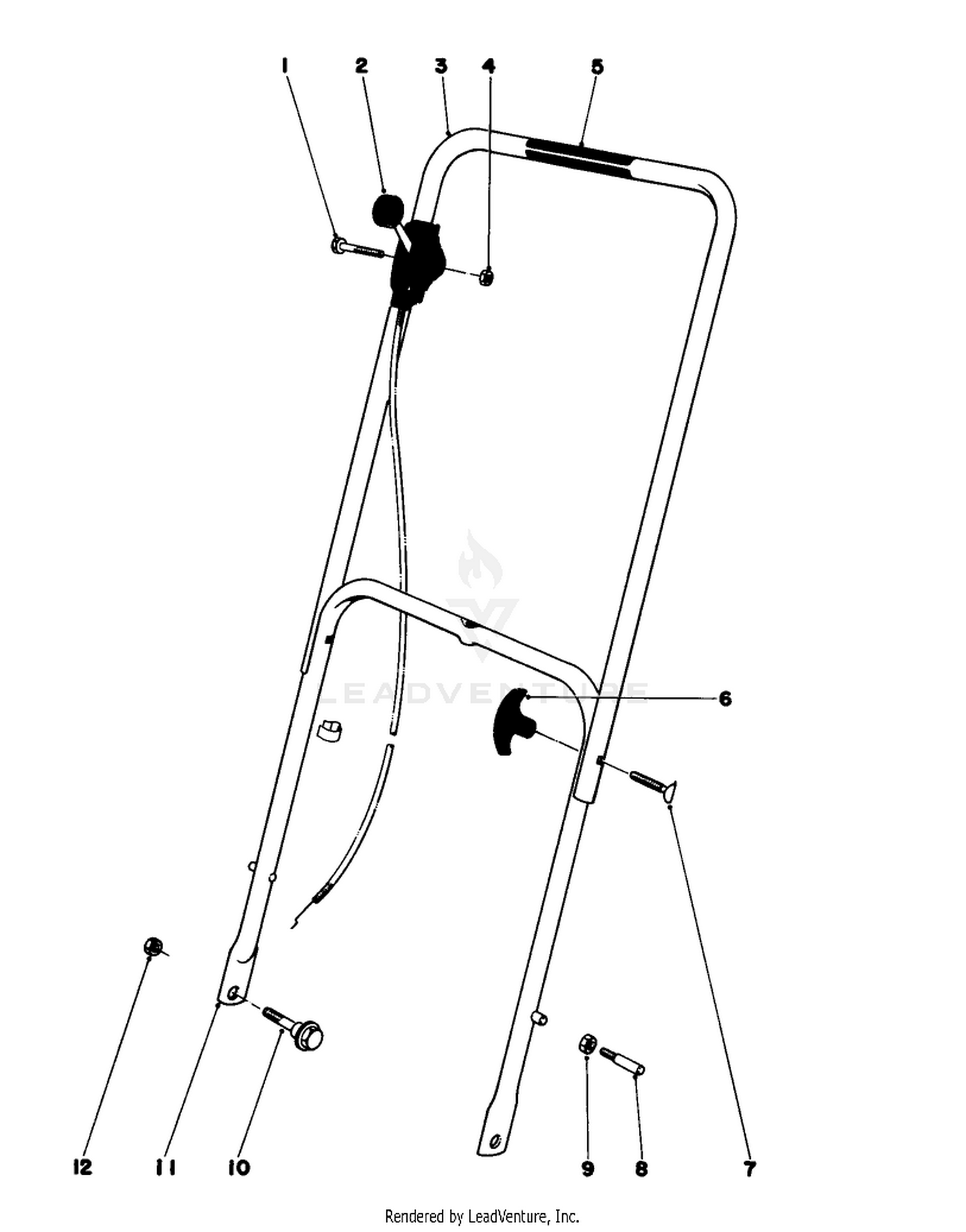 Handle Assembly Model 16300 And 16310