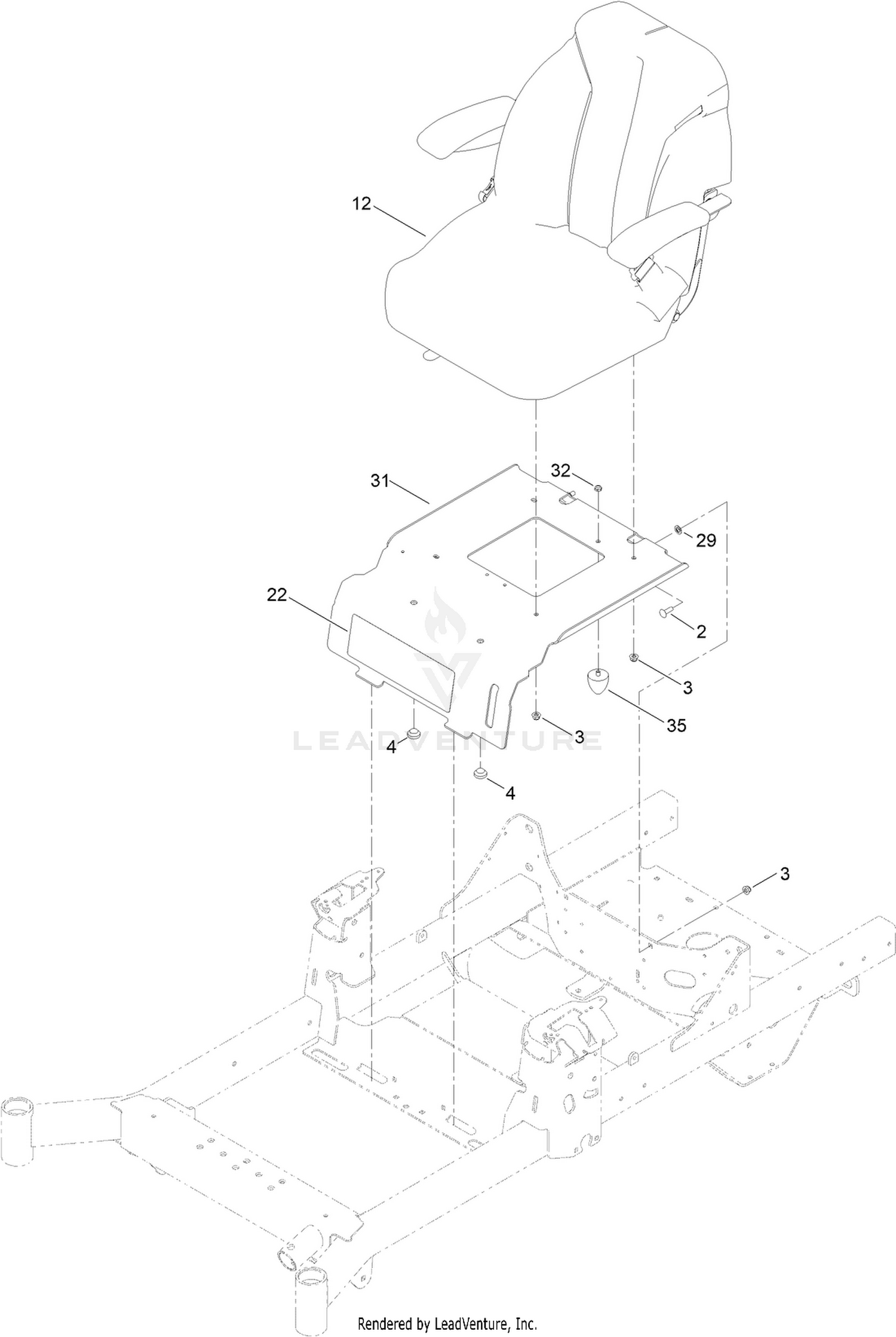 Seat Pan Assembly