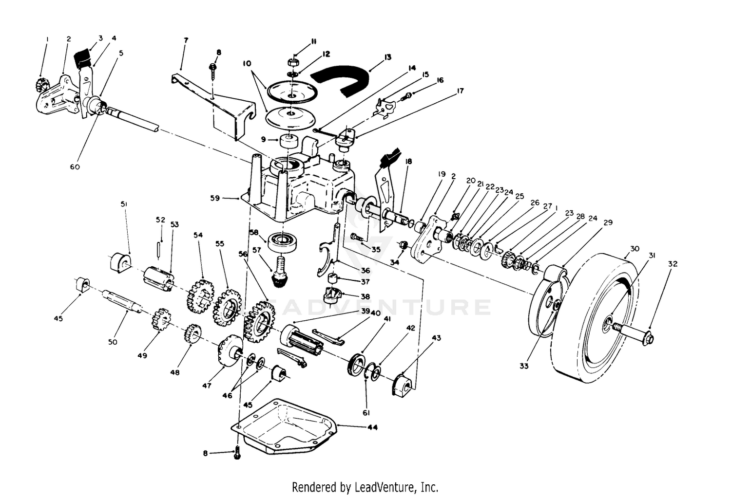 Gear Case Assembly