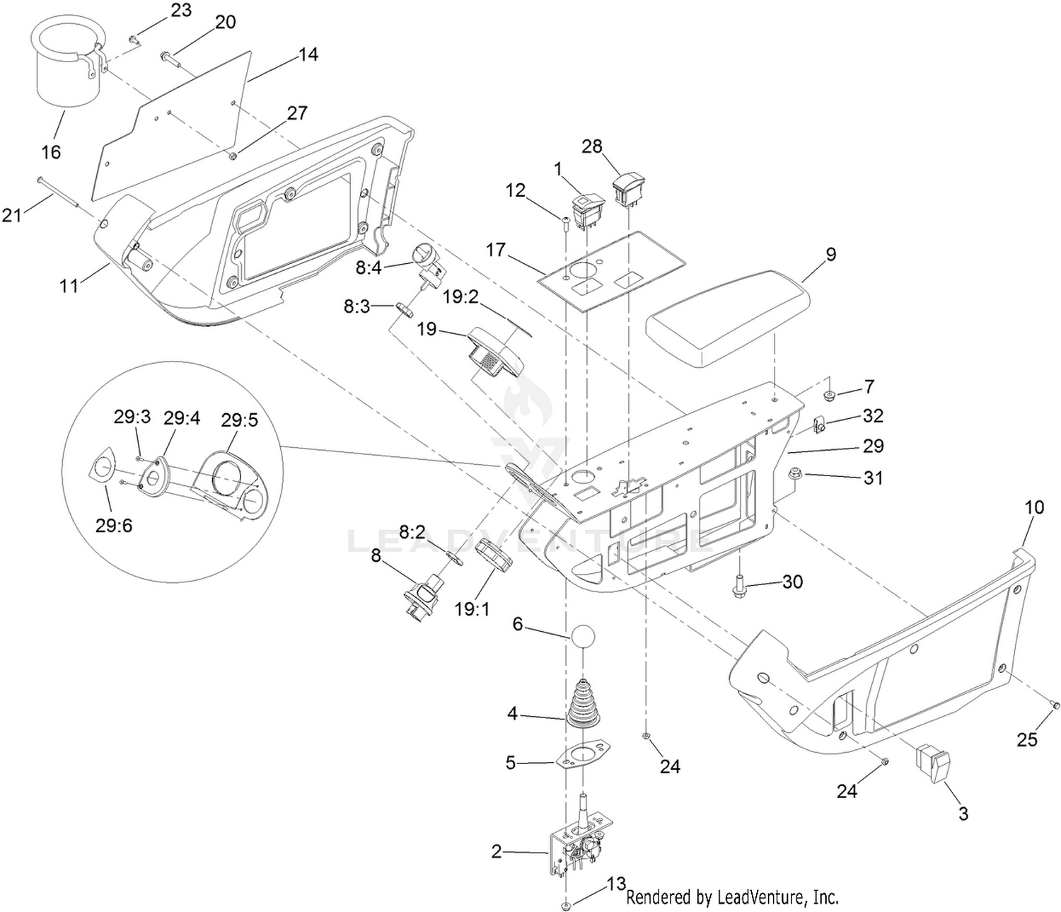 Control Console Assembly