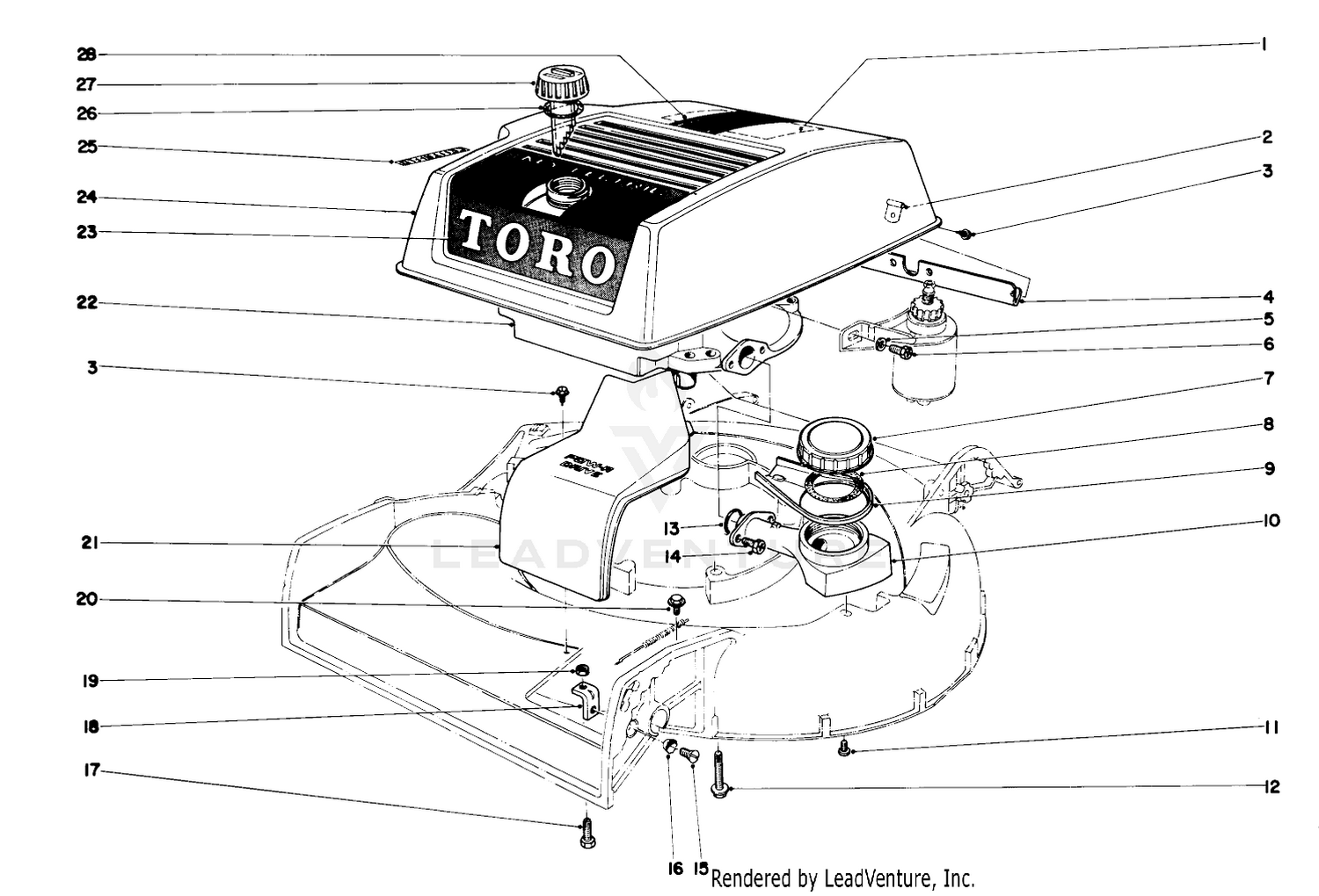 Englne Assembly Model No. 21172
