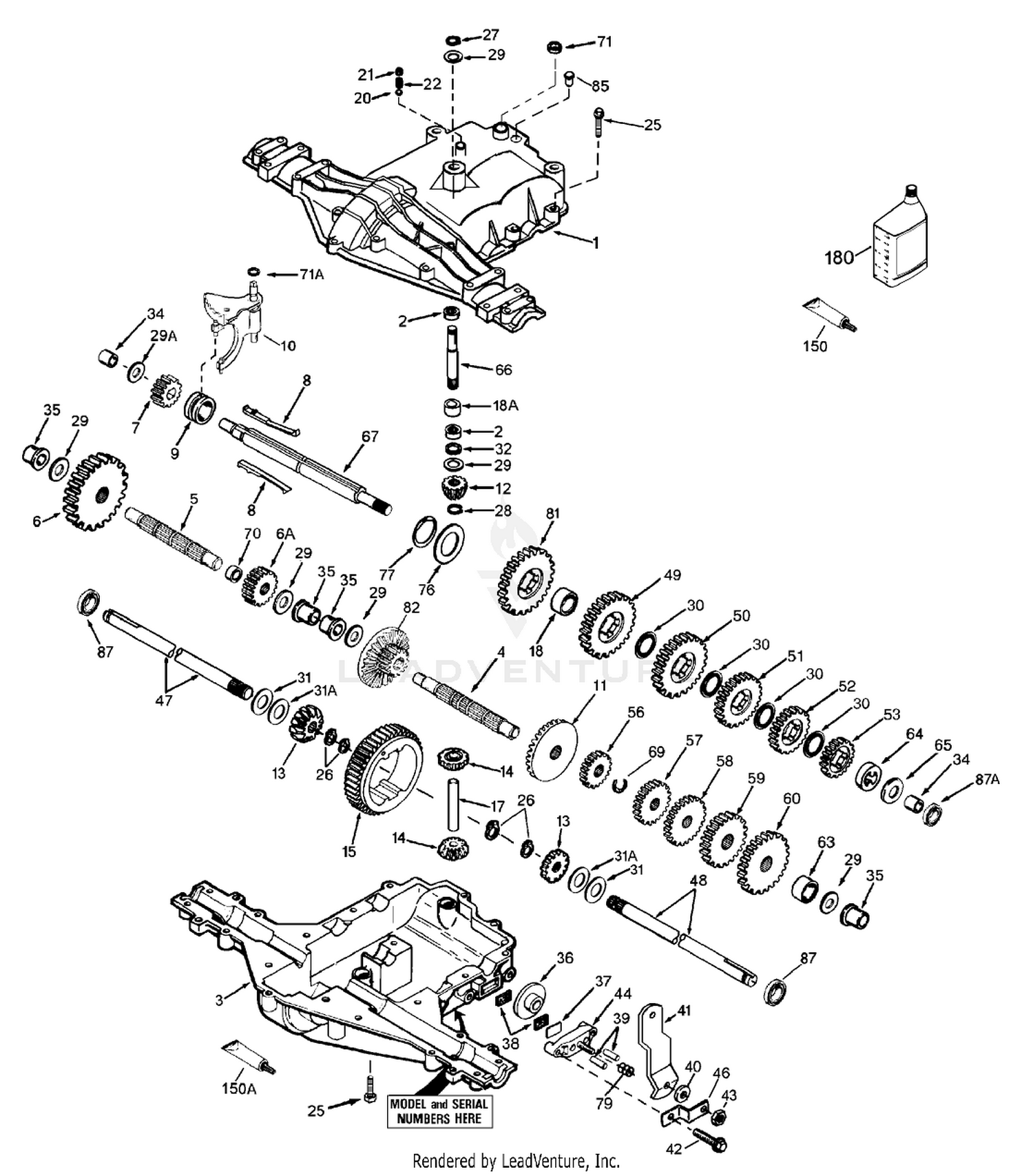 Peerless Transaxle Model Mst 205-509