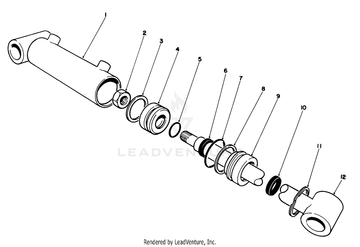 Hydraulic Cylinder No. 75-0780