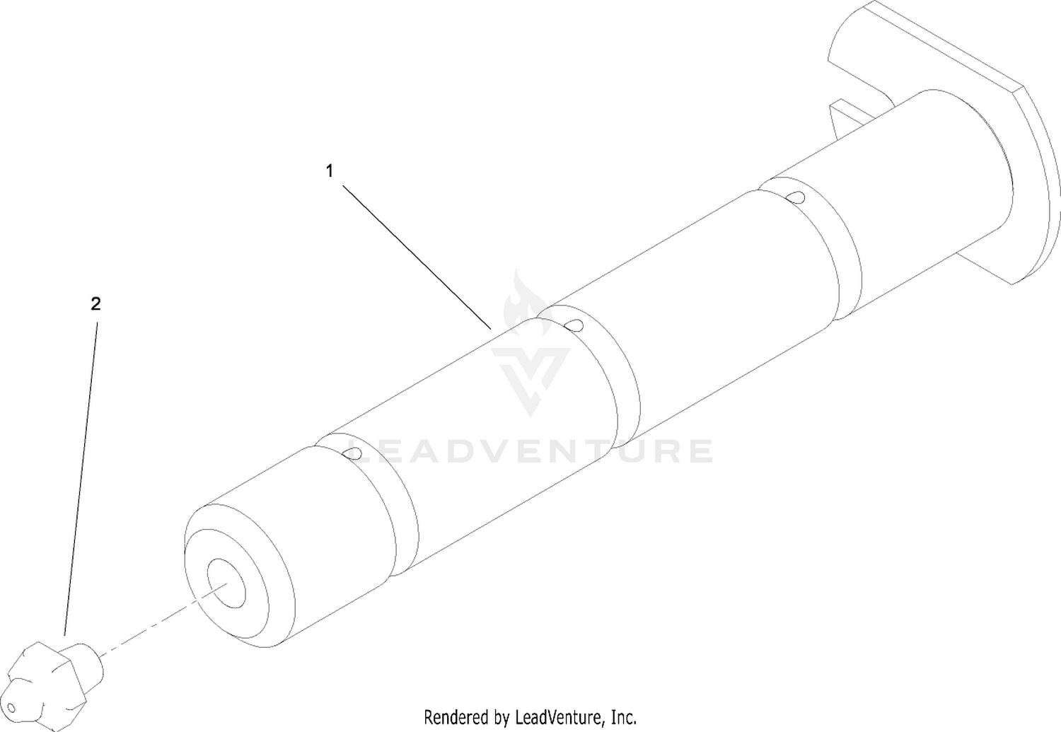 Hinge Pin Assembly No. 115-3260