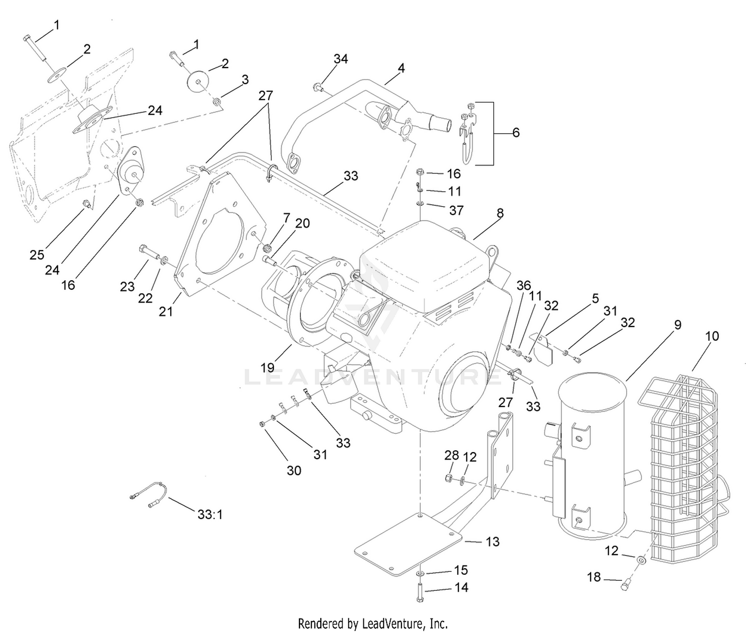 Engine Installation Assembly