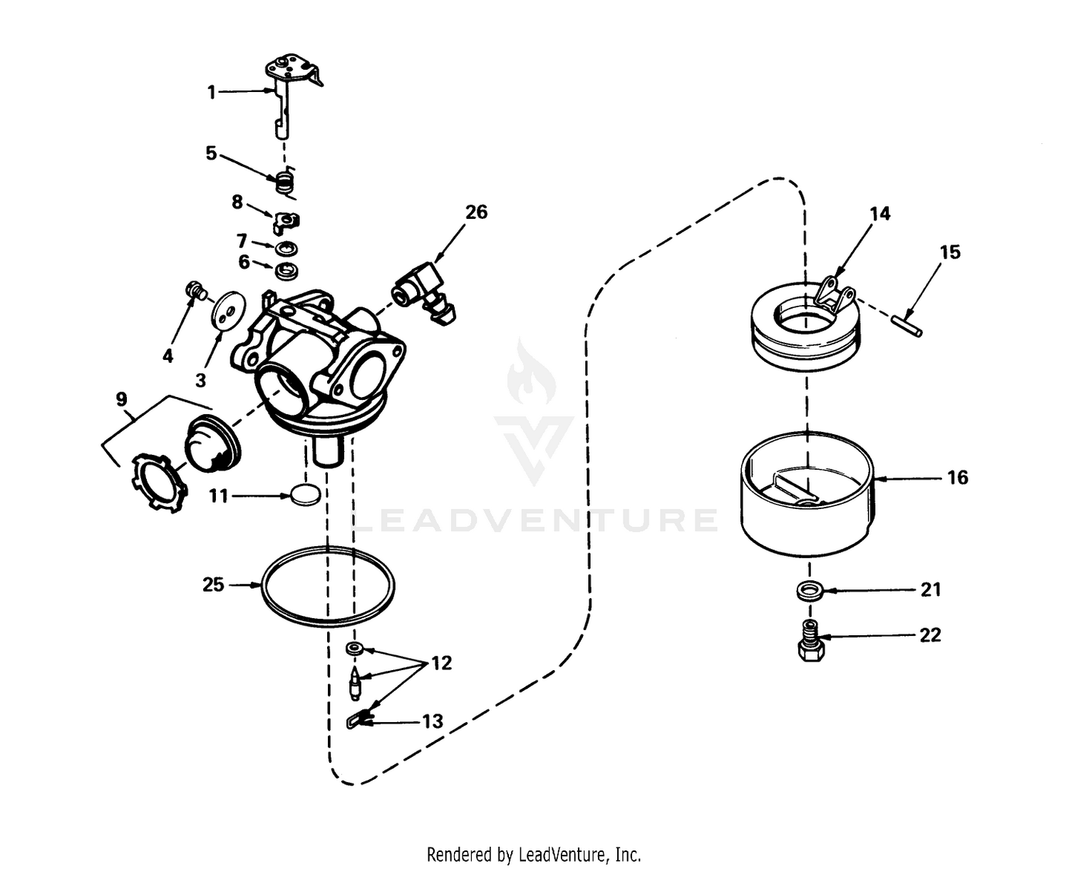 Carburetor No. 632050