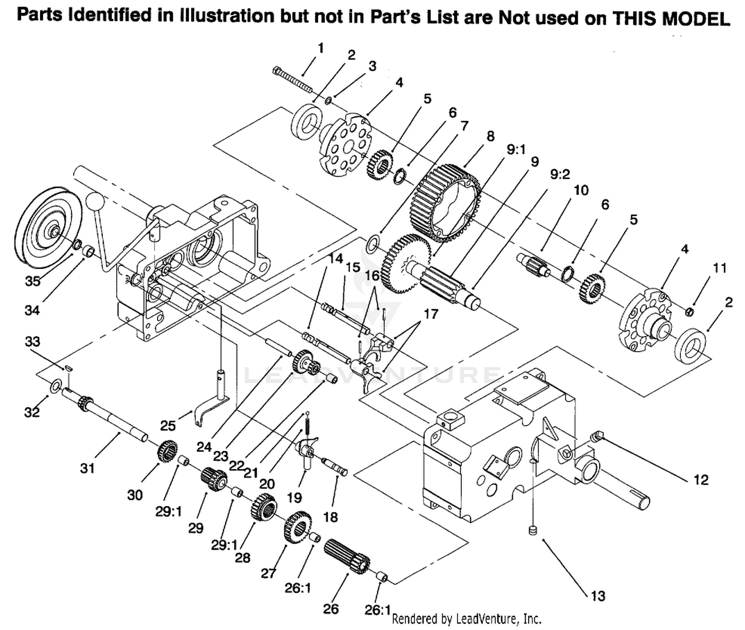 Transmission 8-Speed 8 Pinion (continued)