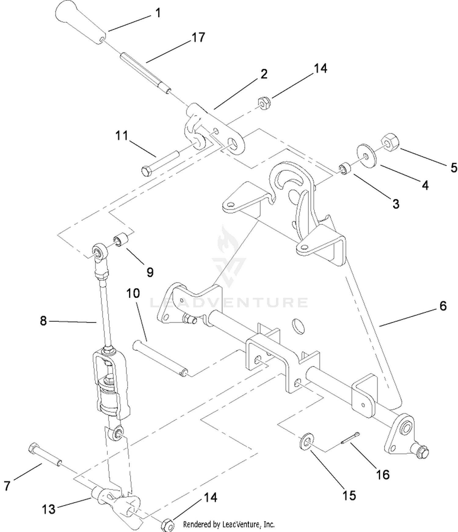Hitch and Lock Assembly