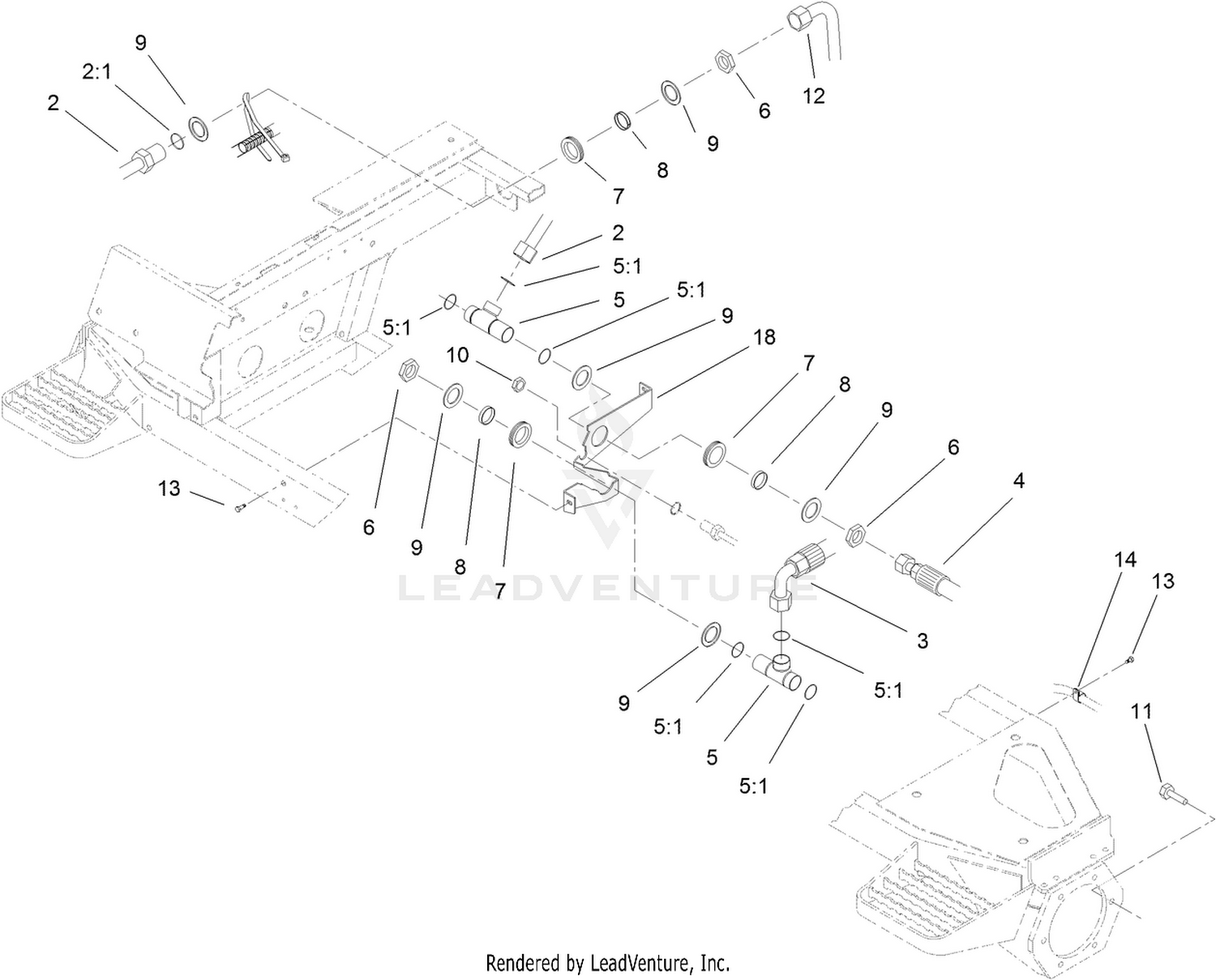 Front Hydraulic Drive Assembly