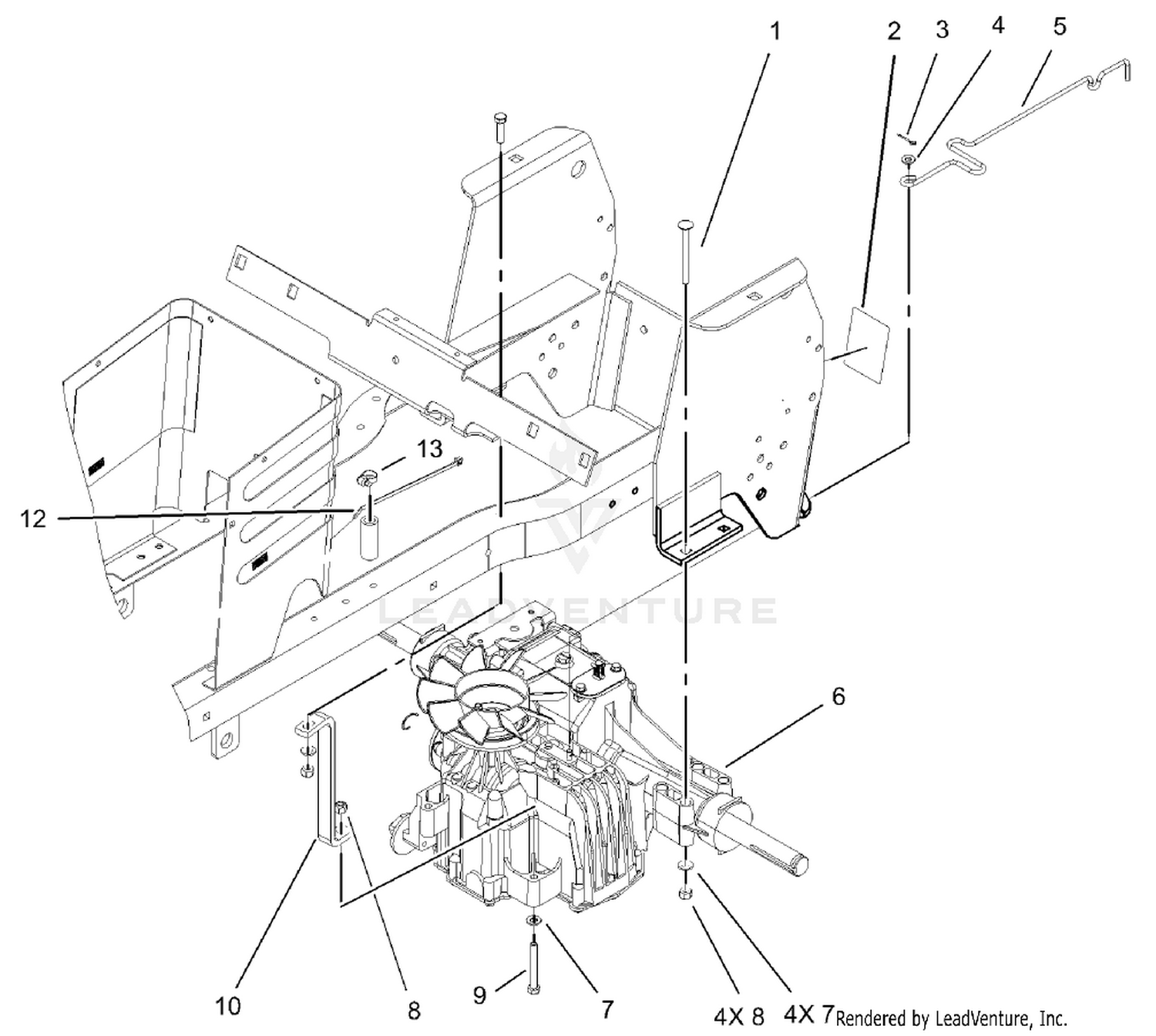Hydro Transaxle Assembly