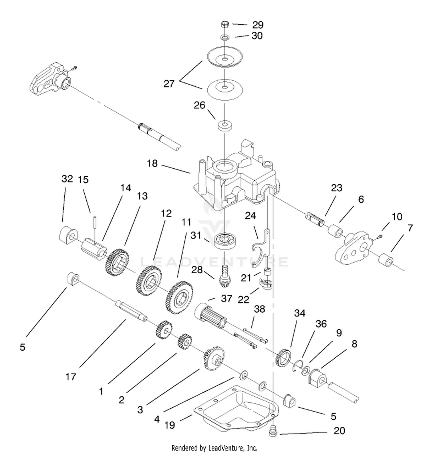 Gear Case Assembly