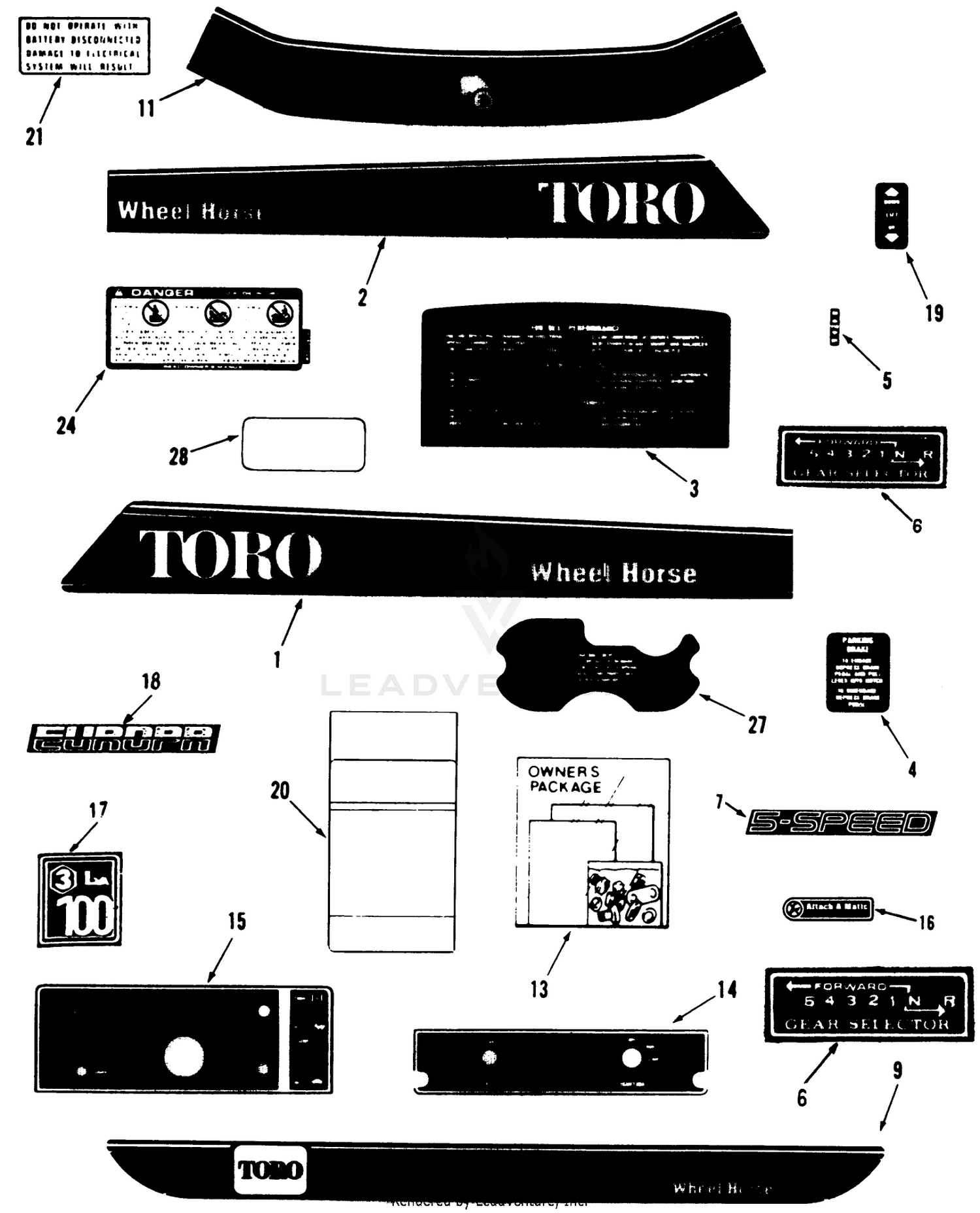 Decals, Miscellaneous