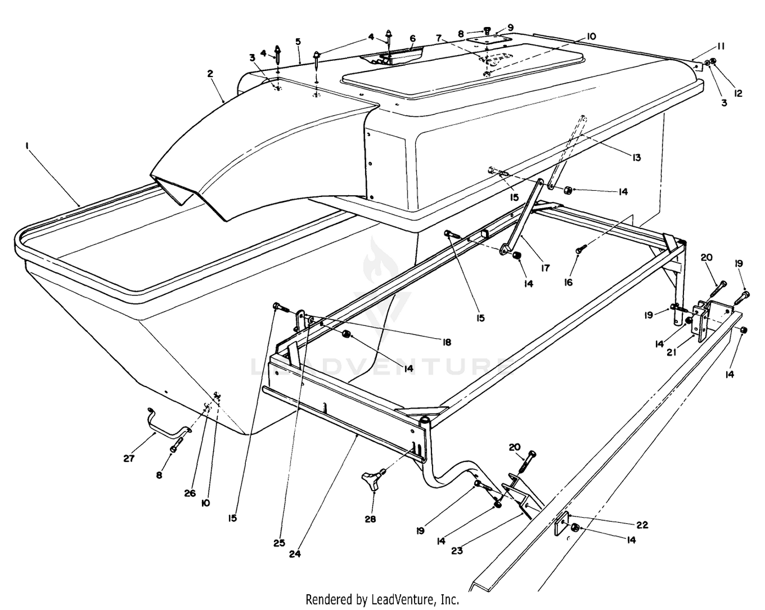 Grass Collection System Model No. 30576 (optional)(continued)