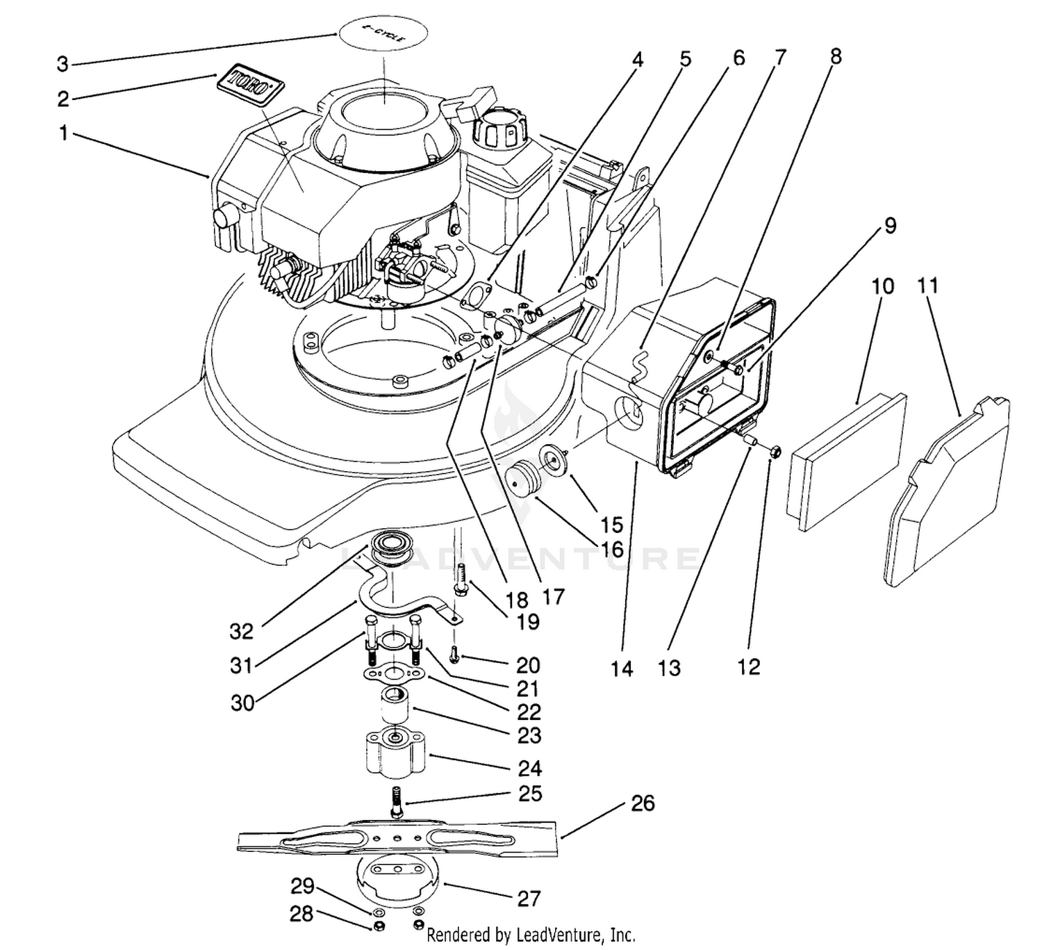 Engine Assembly (model No. 20916b)