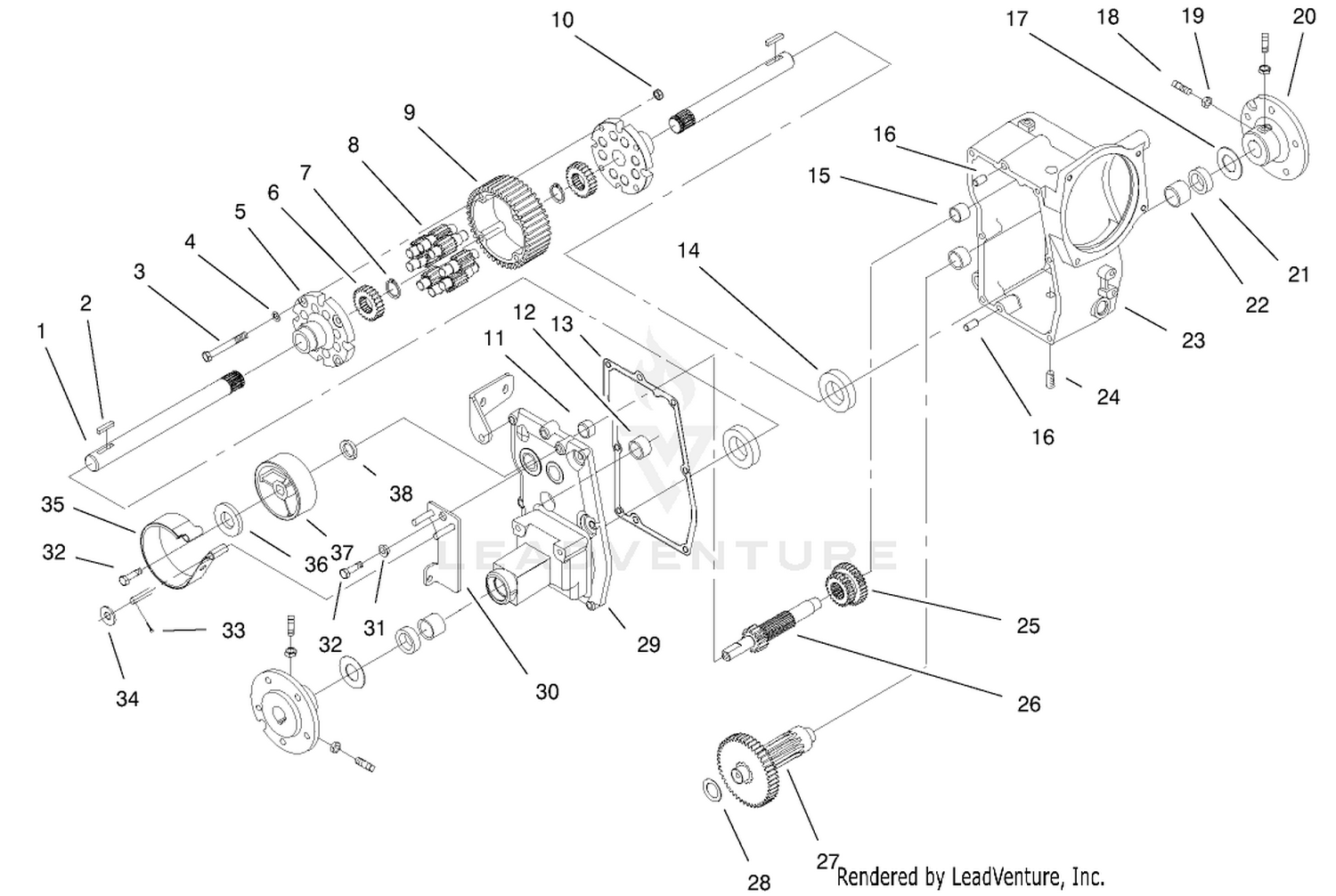 Hydro Transaxle Assembly
