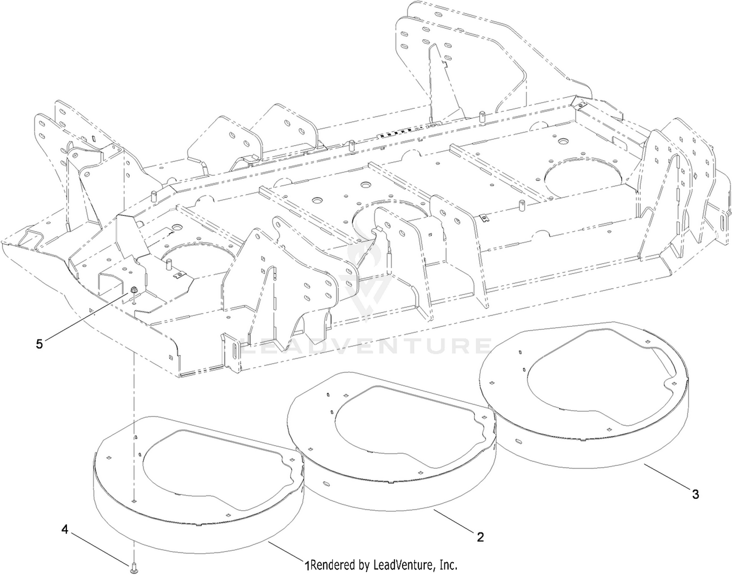 Left Deck  Chamber Assembly