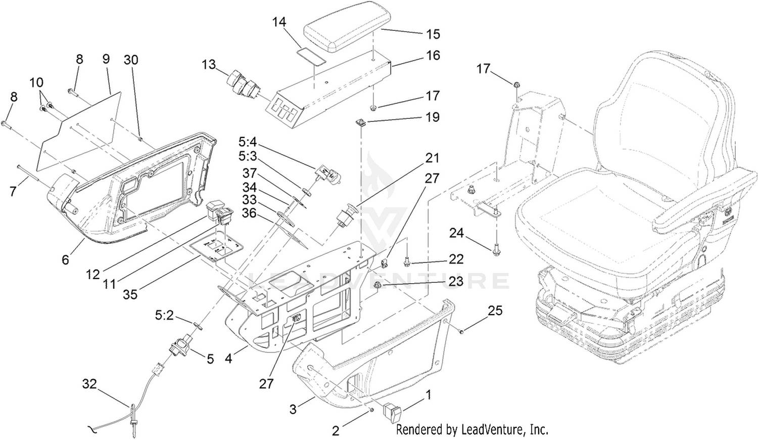 Control Console Assembly