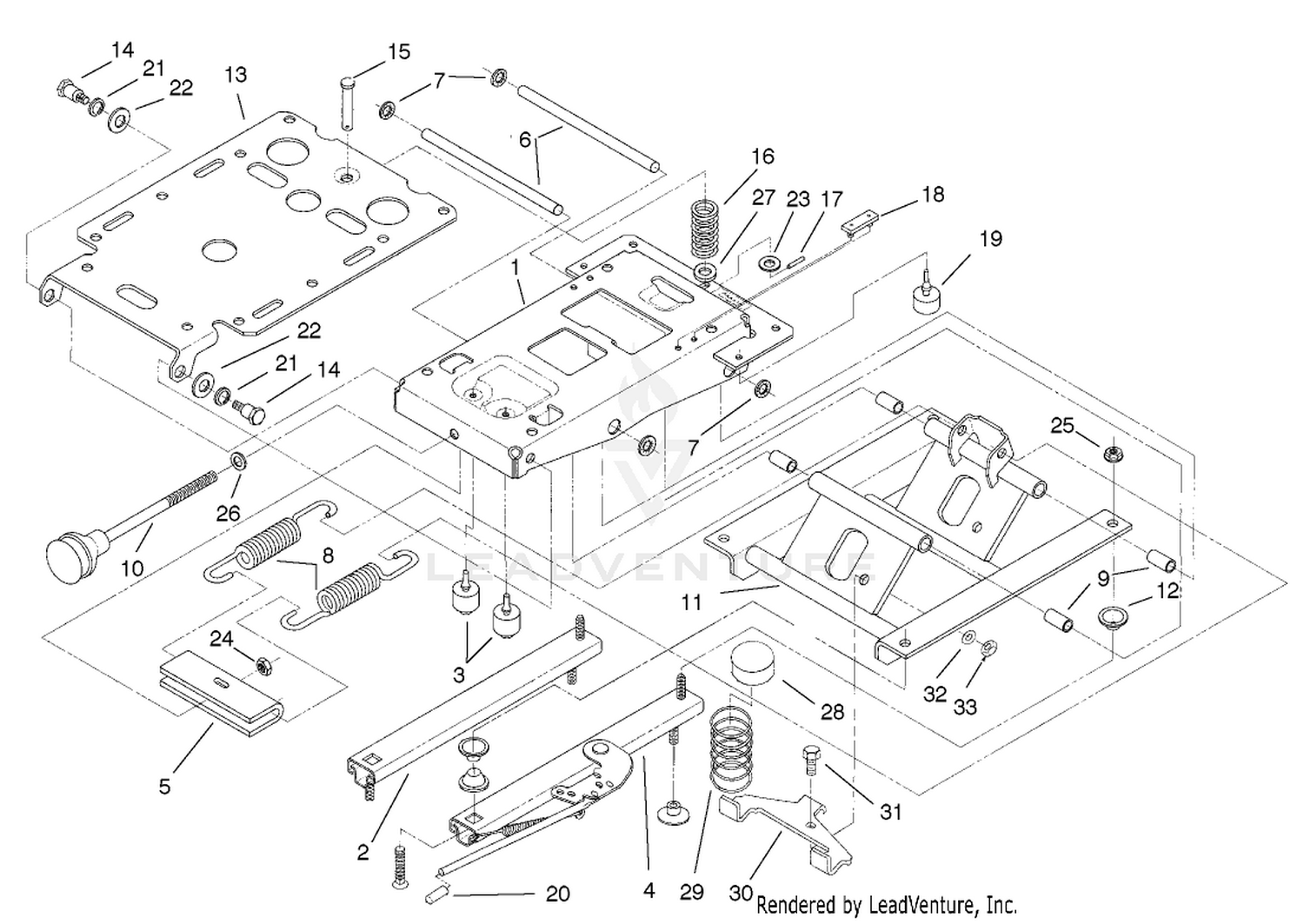 Seat Suspension Assembly