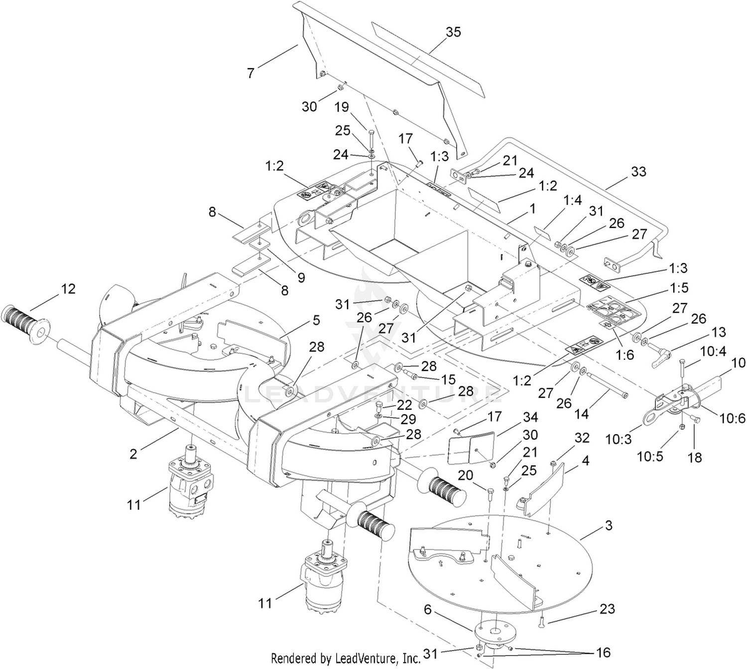 Twin Spinner Assembly
