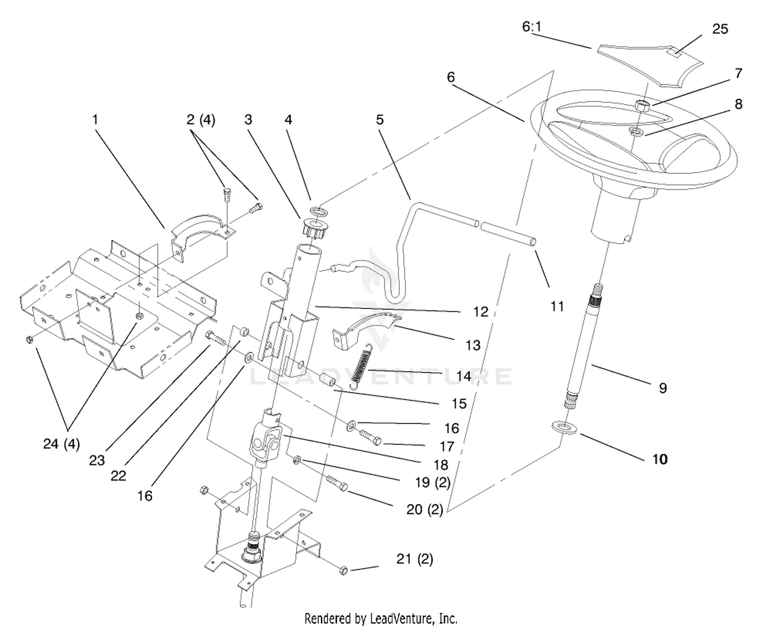 Steering Wheel And Tilt