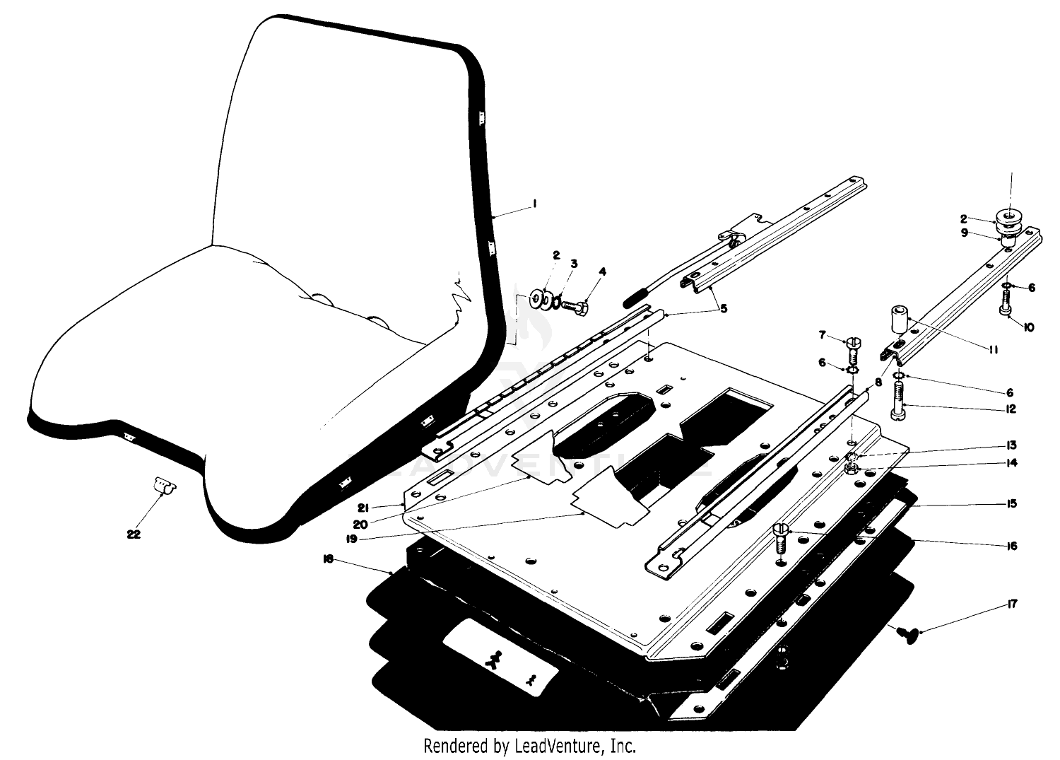 Deluxe Seat Kit Model No. 30786