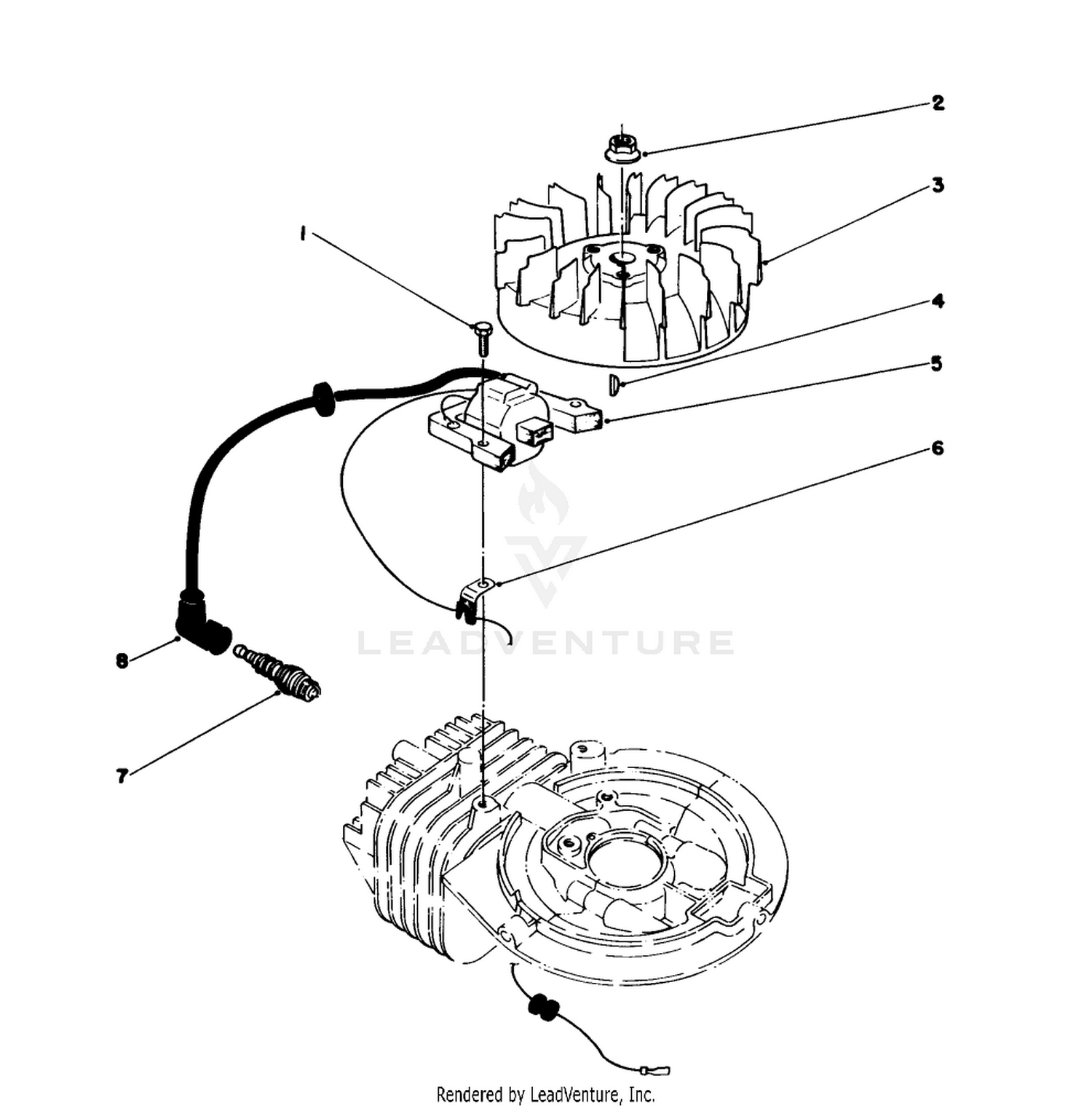 Ignition Assembly (model No. 47pm1-1)