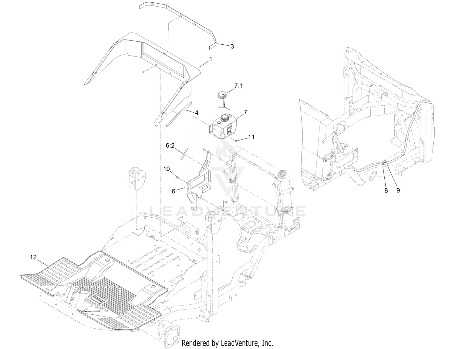 Loose Parts (Field Installation) Assembly