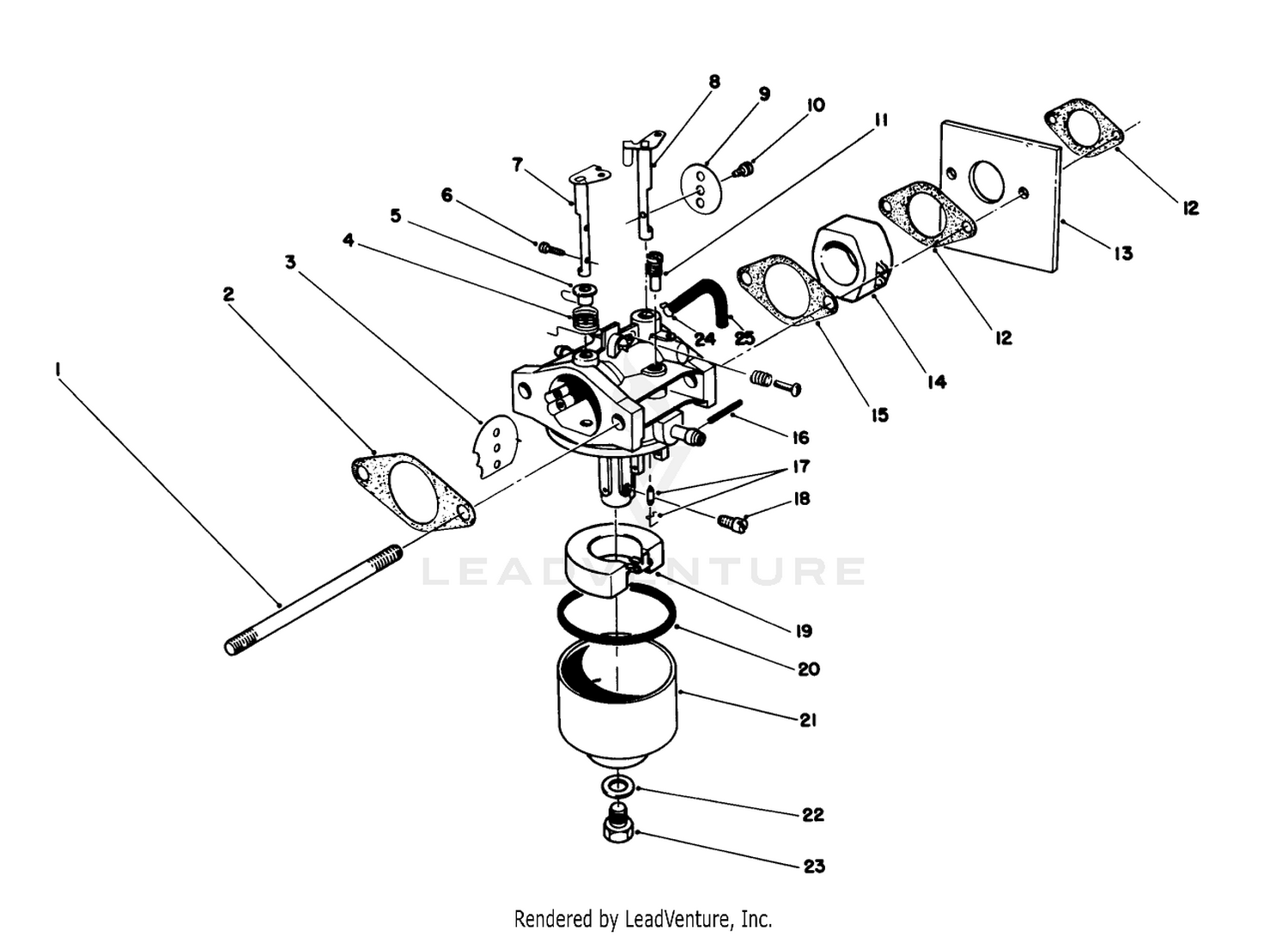 Carburetor Assembly (model No. 47ph7)