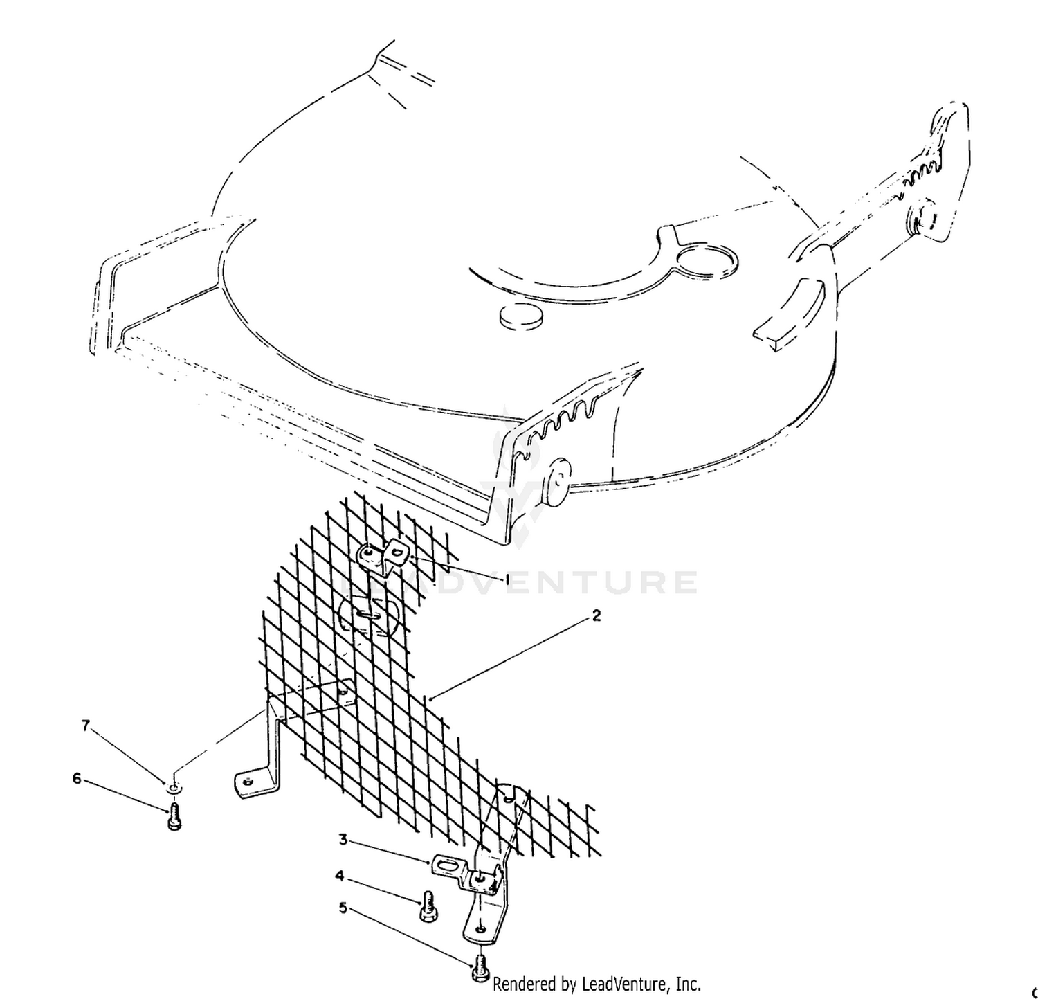 Leaf Shredder Kit Model No 59157 (optional)