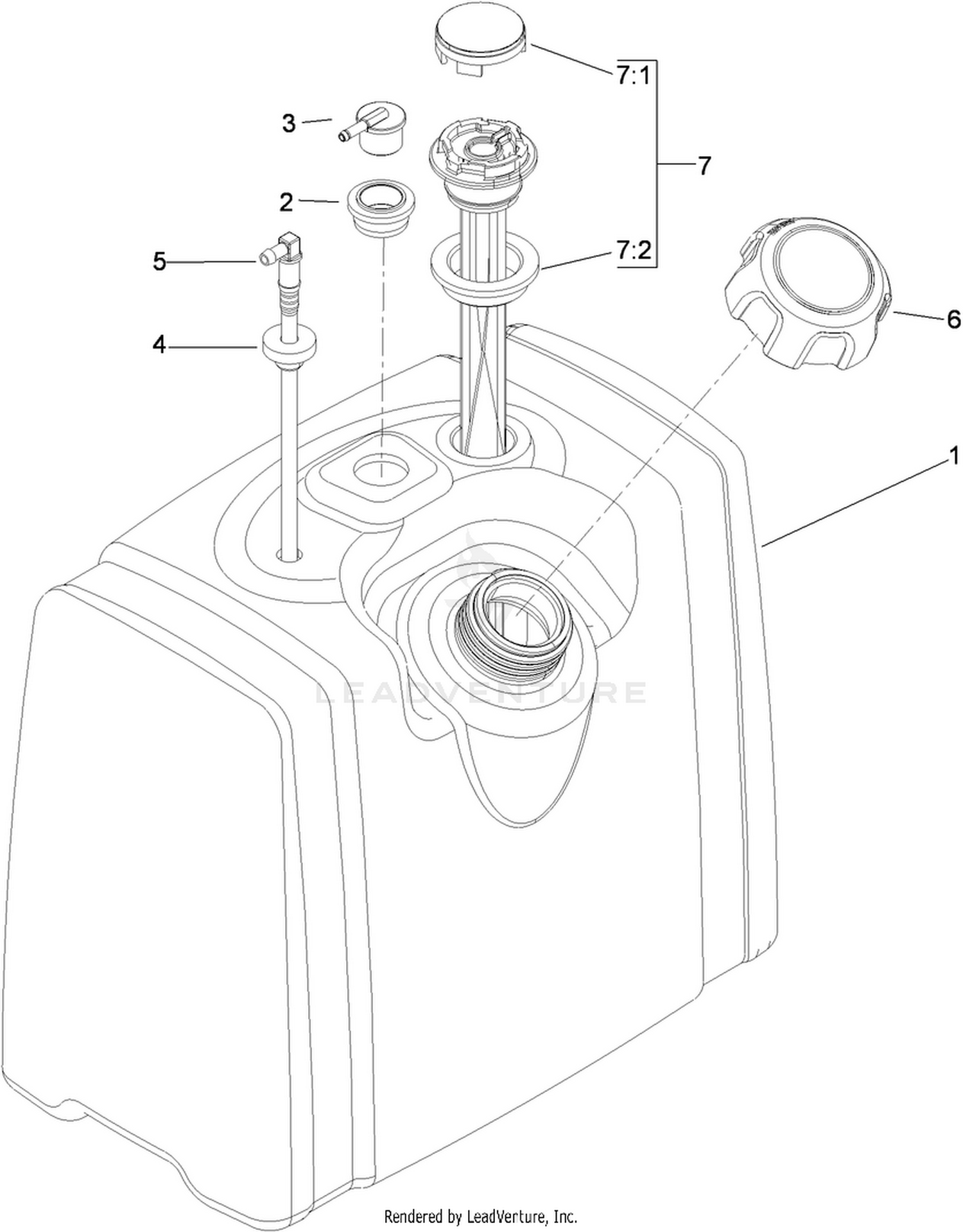 Fuel Tank Assembly No. 117-8455