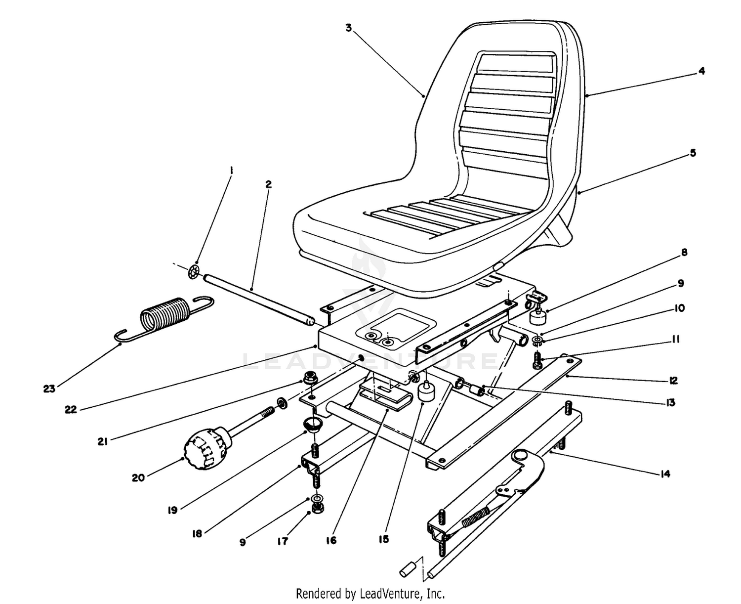 DELUXE SEAT KIT MODEL NO. 30772