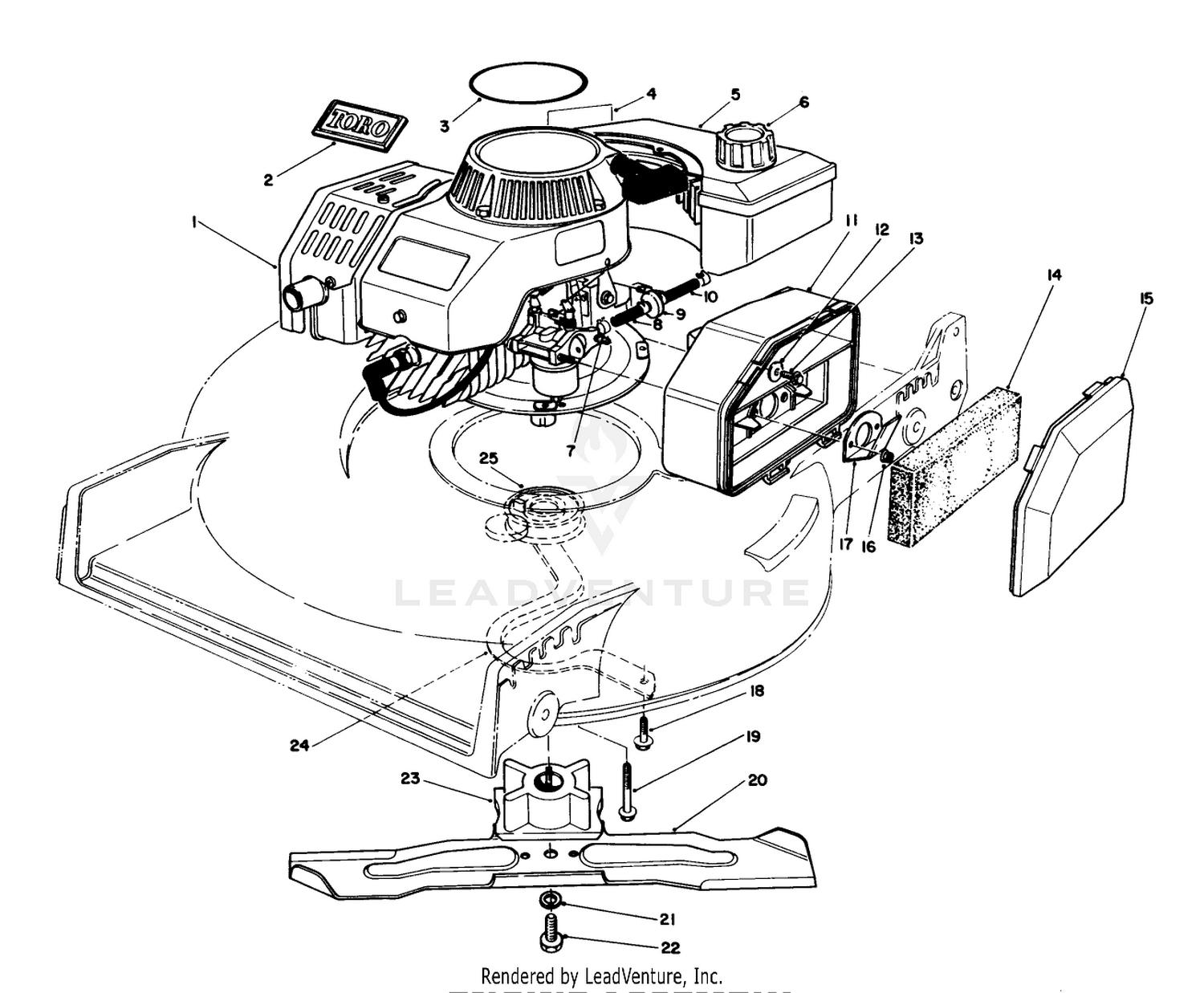 Engine Assembly (model No. 47pg6)
