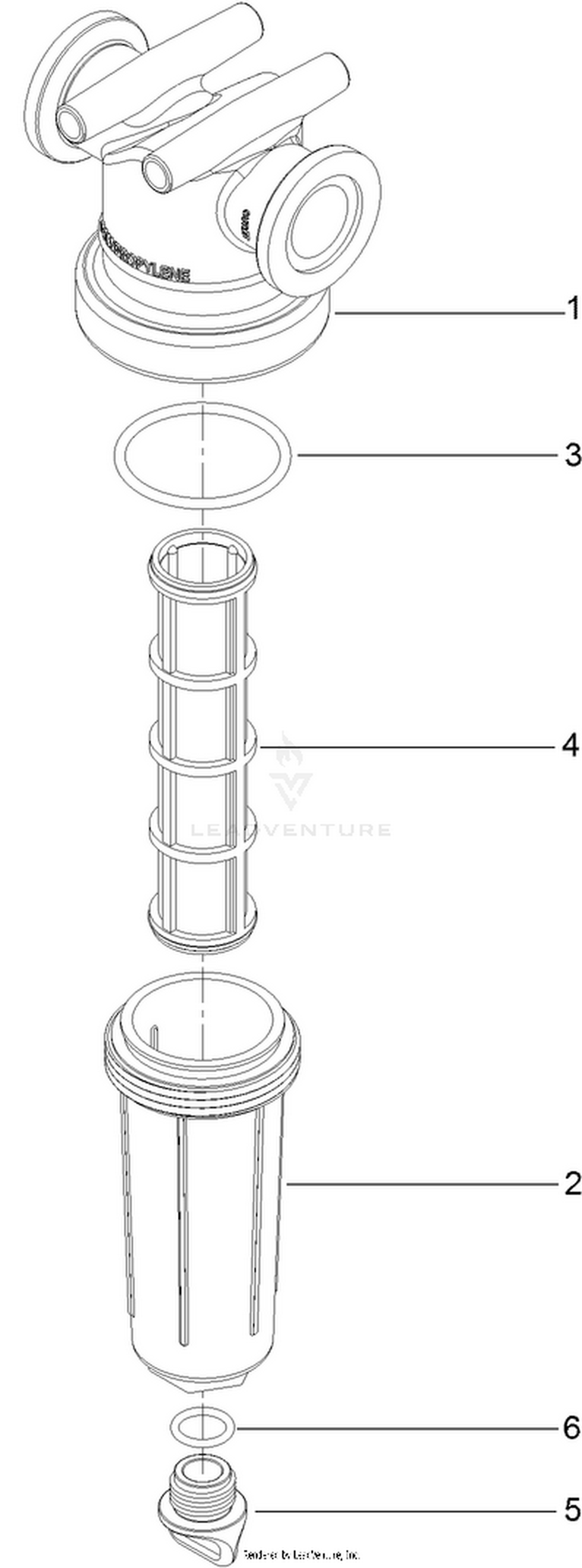 Pressure Filter Assembly No. 127-9847